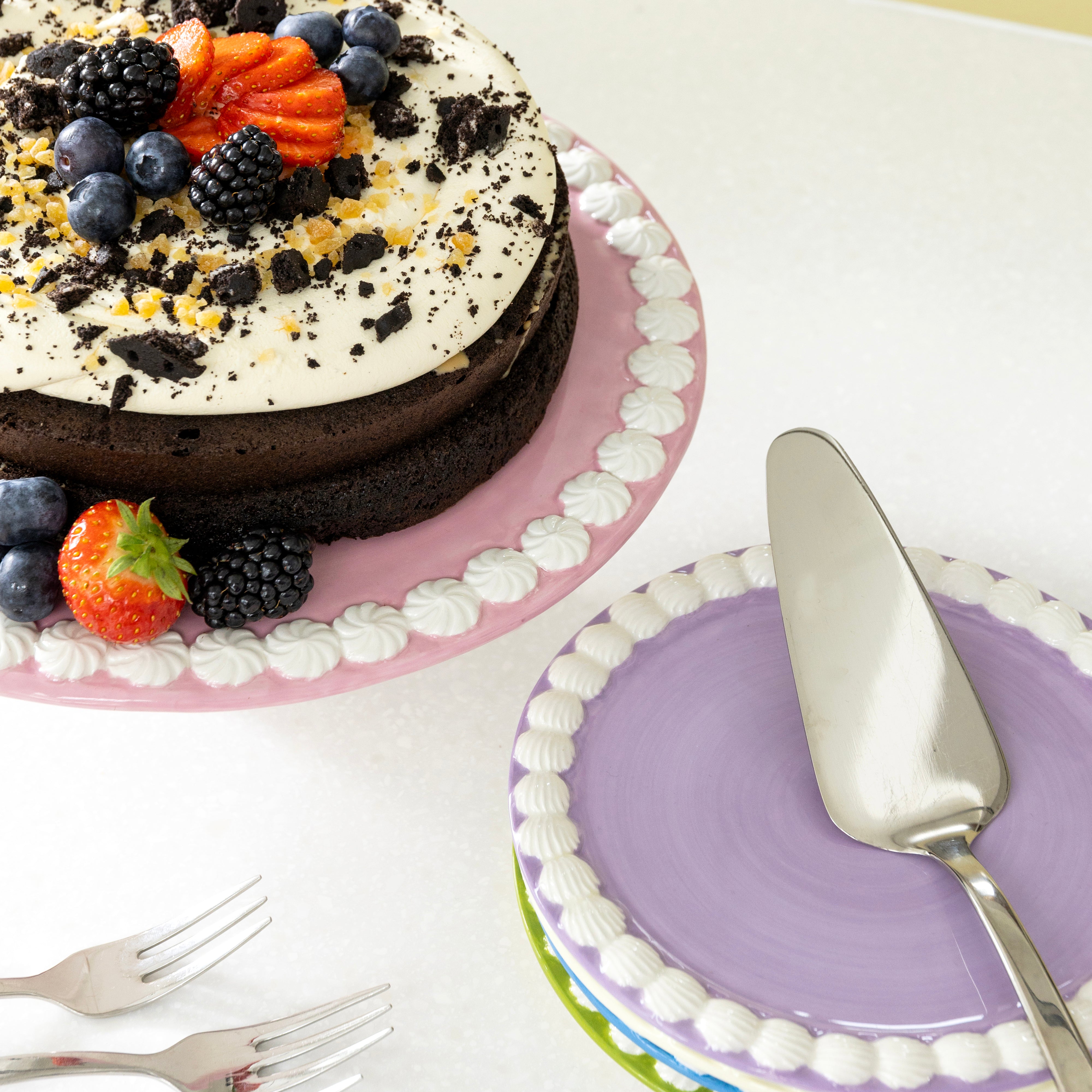 Buntes Dessertteller-Set WHIP
