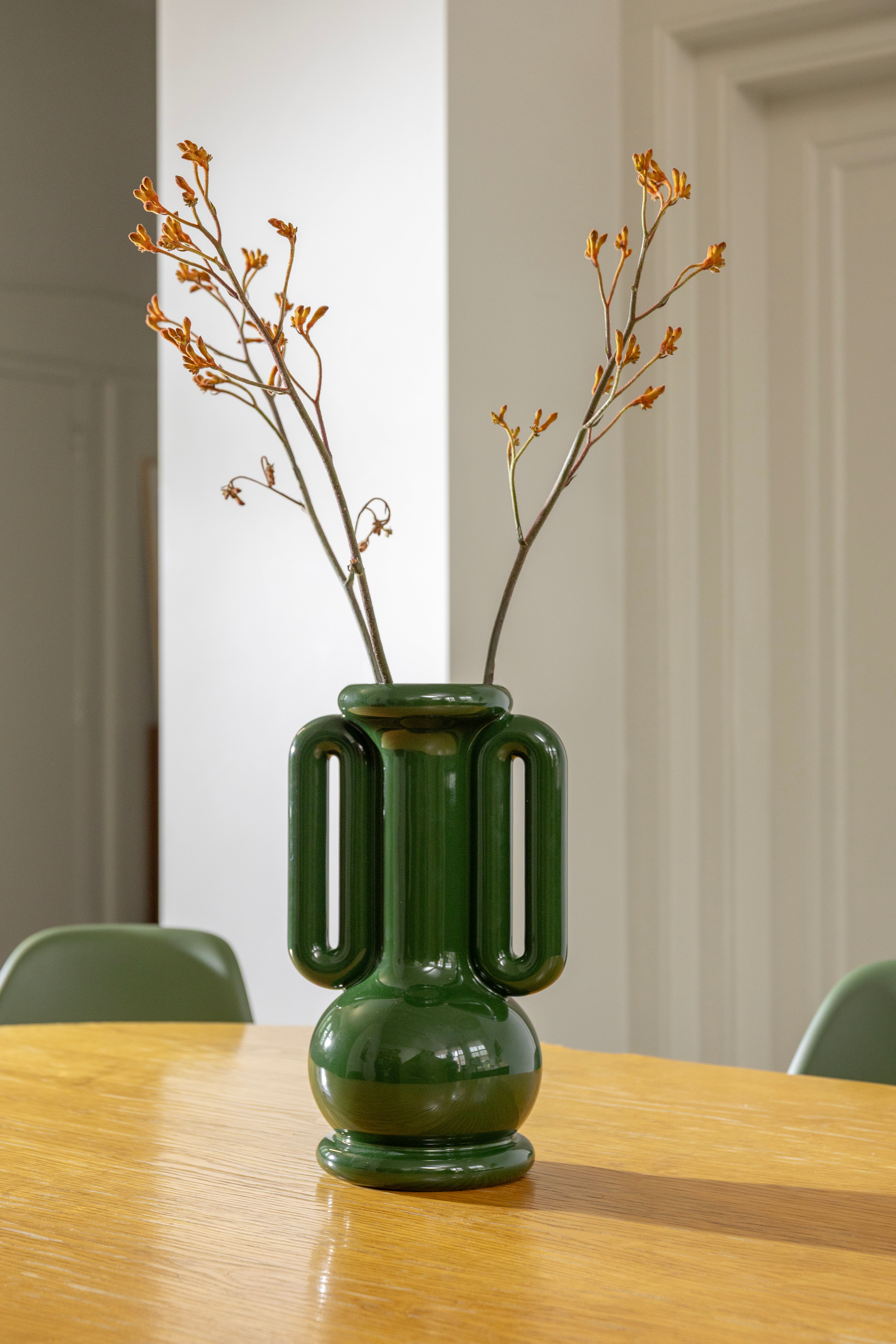 Vase AMFORA grün