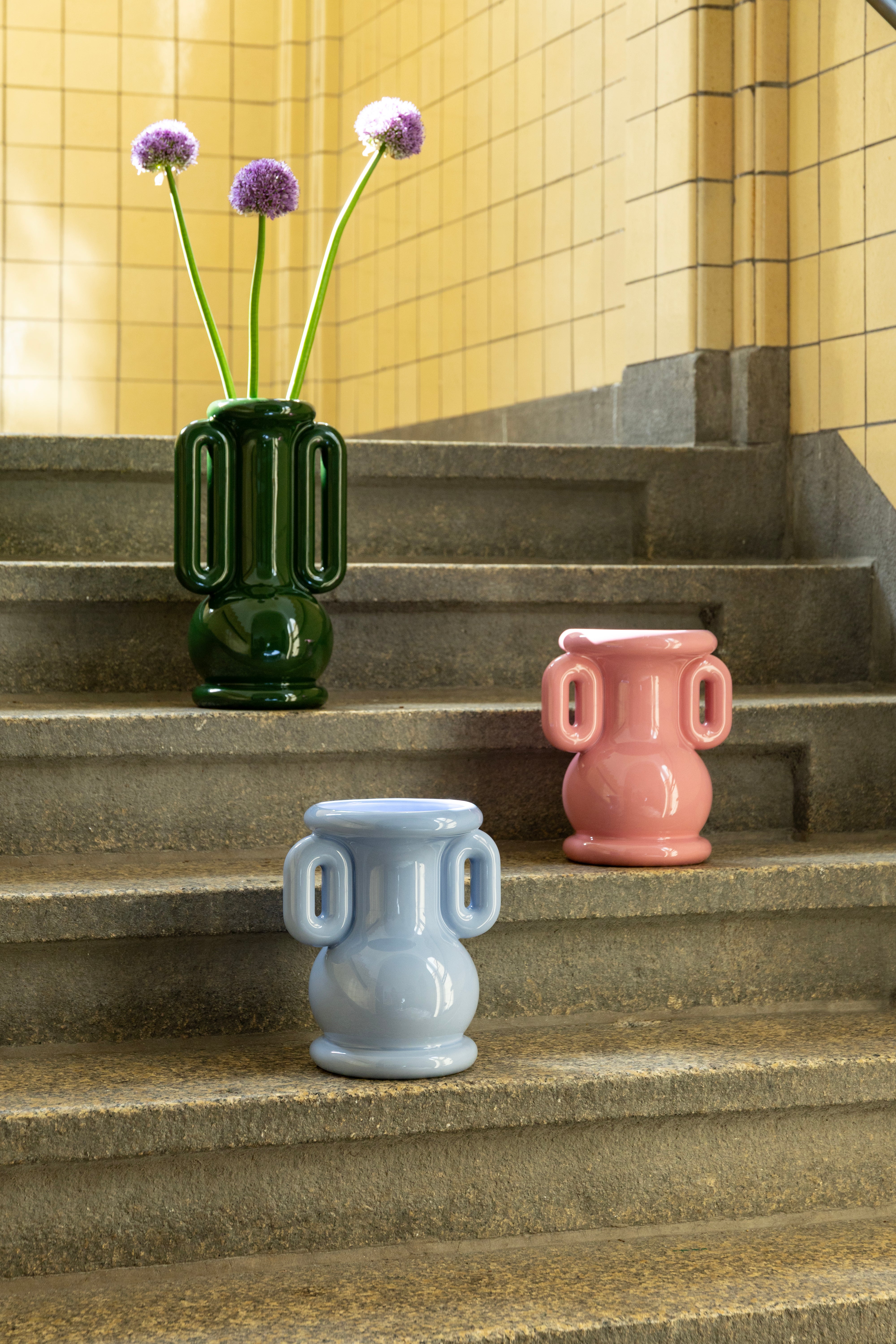 Vase AMFORA grün