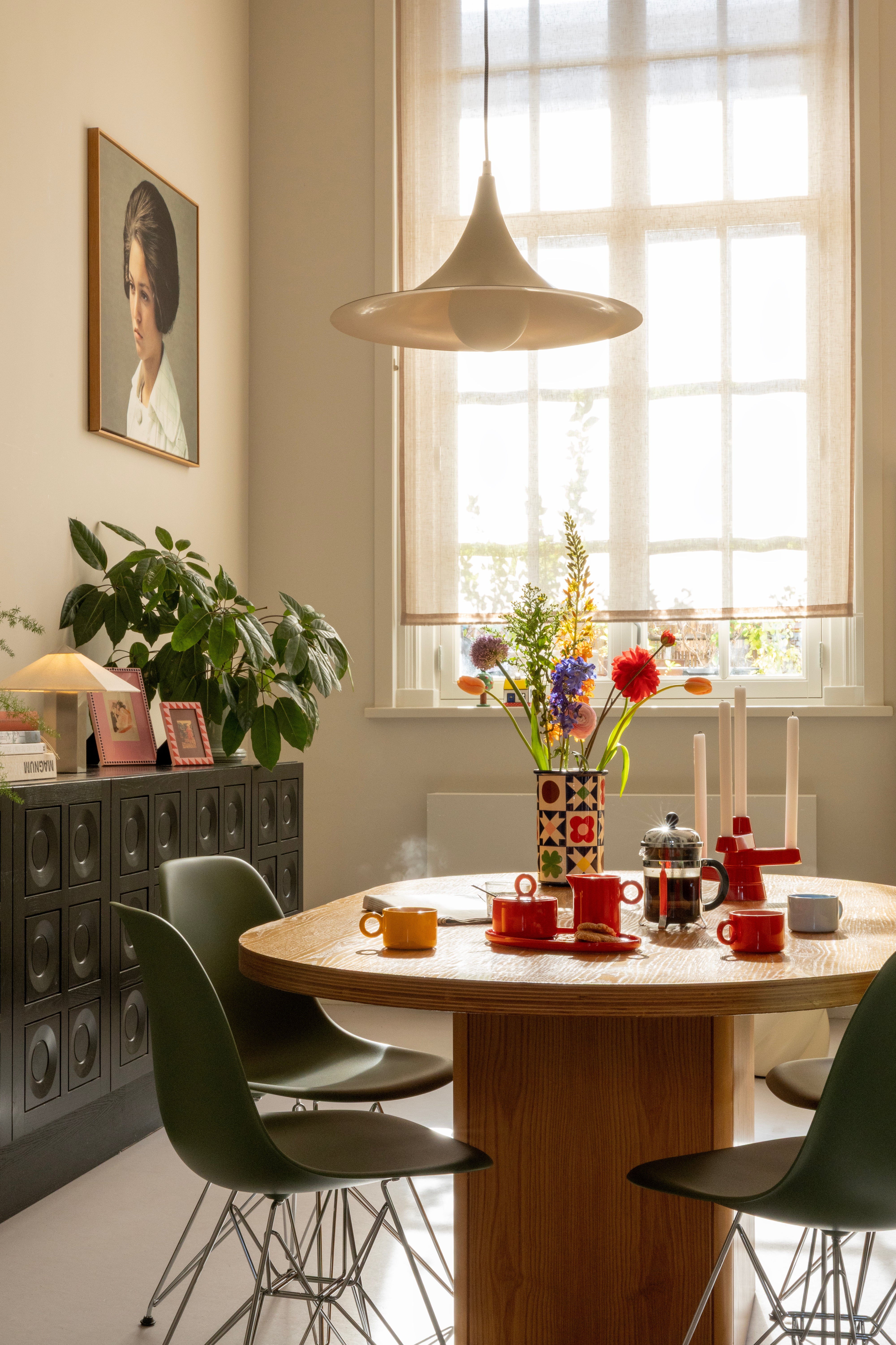 Zuckerdose CHIQUITO rote Porzellan