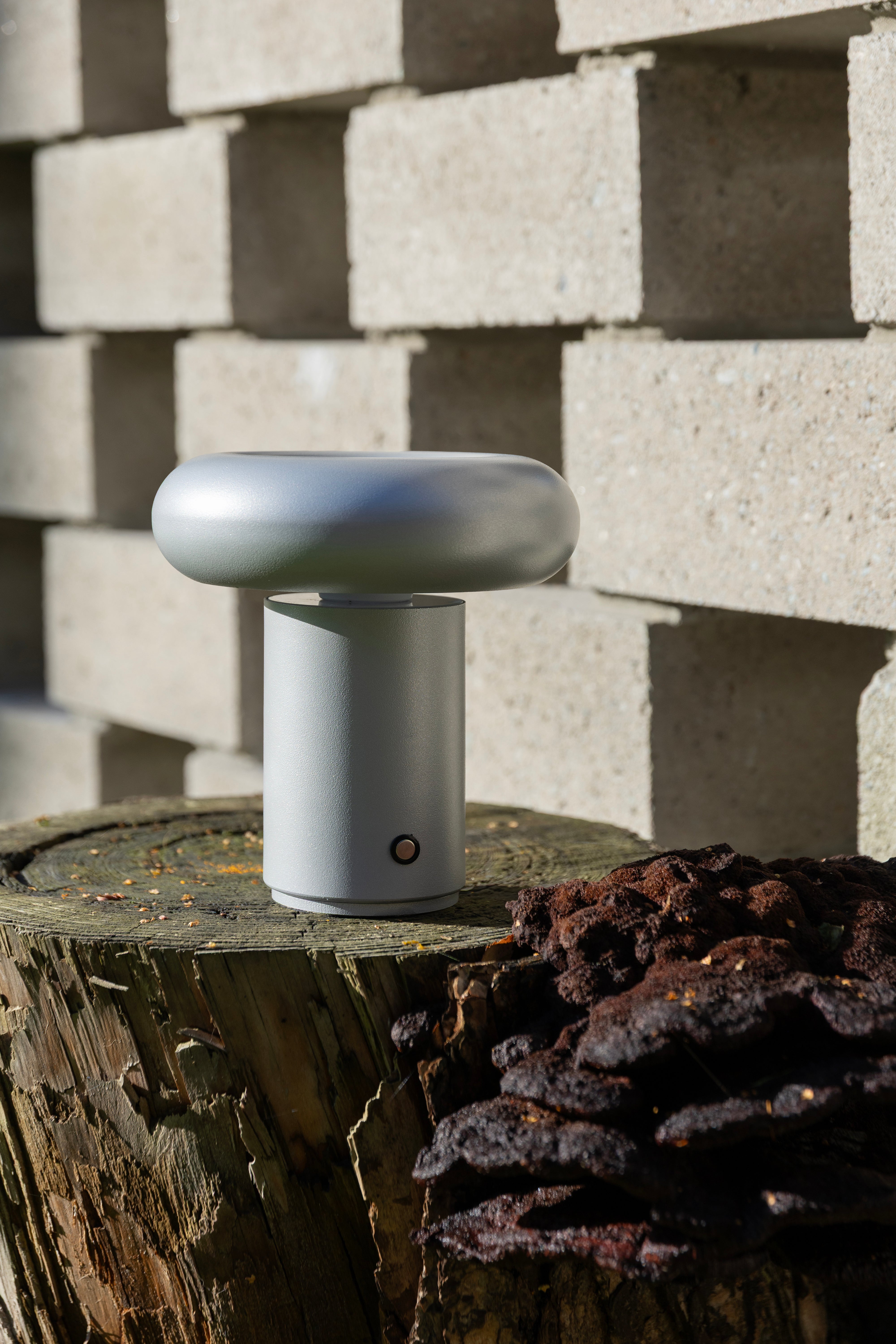 Portable Lamp GLIMPSE Silver