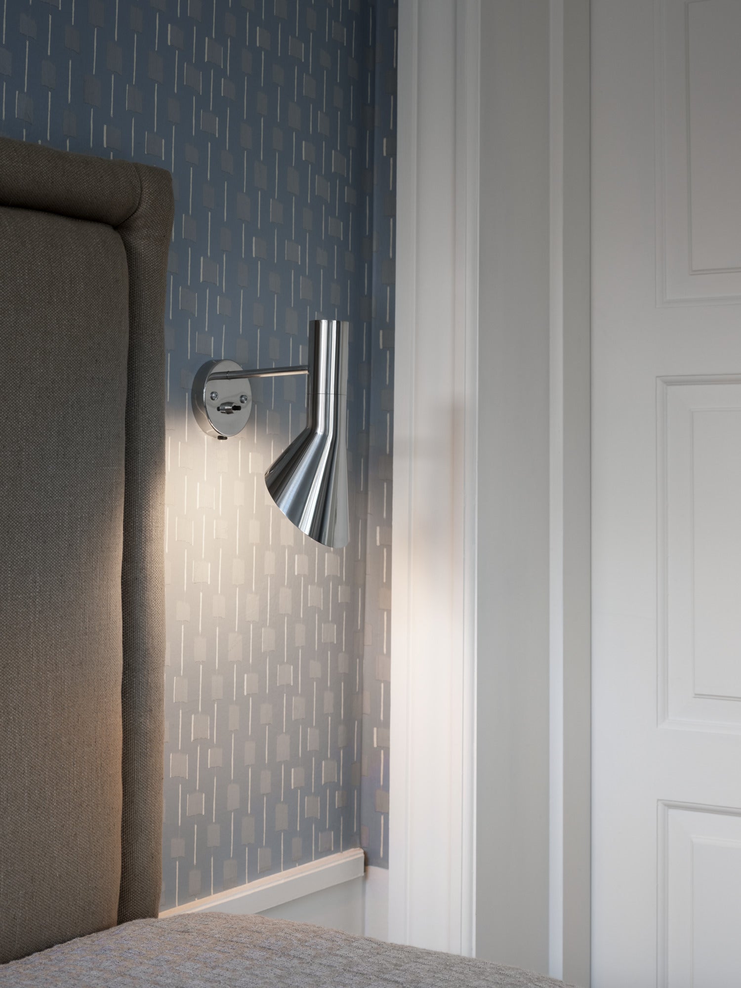 AJ Wall Lamp Polished Stainless Steel