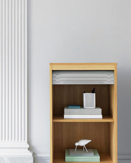 Green jalousi cabinet