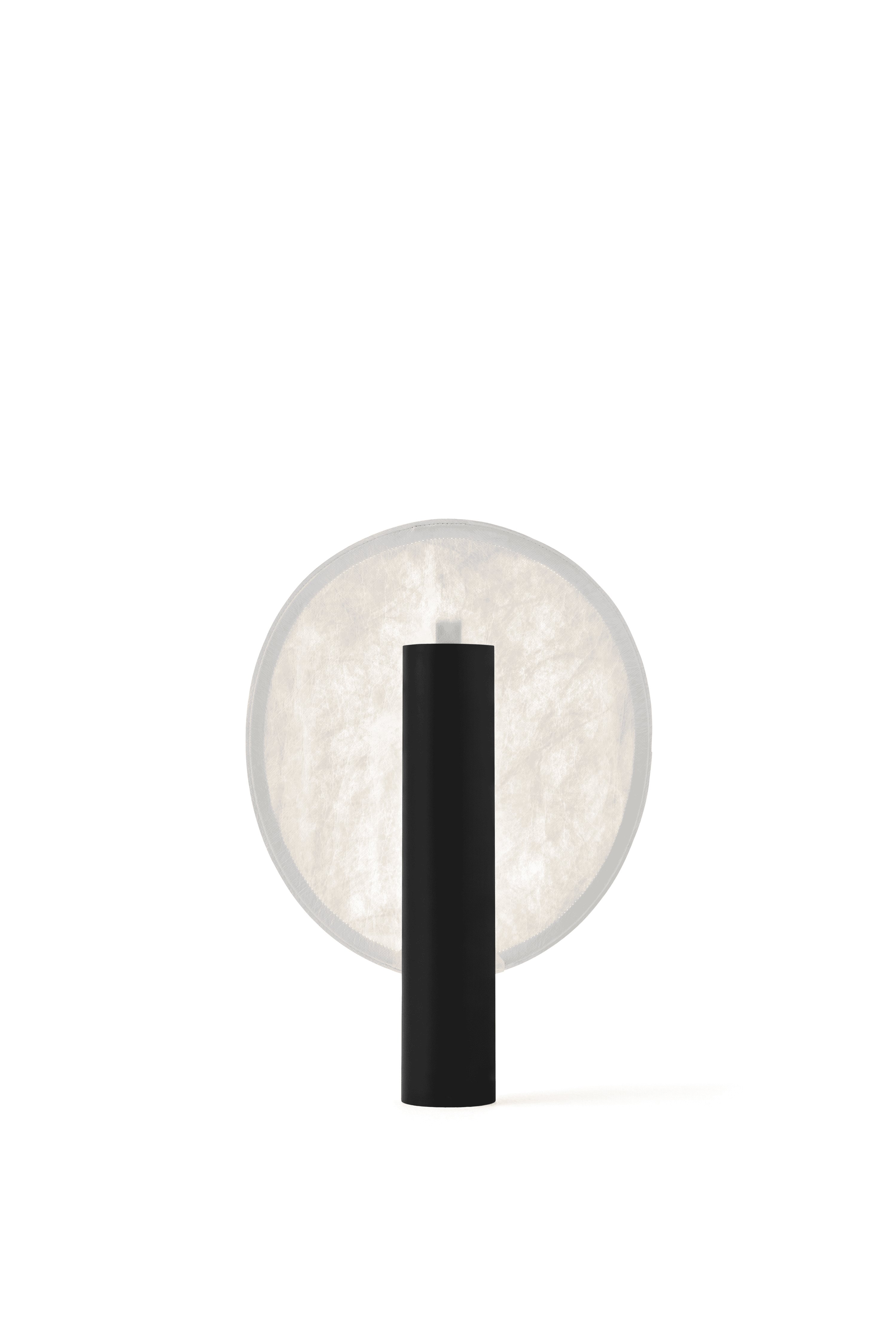 Angespannte schwarze Lampe