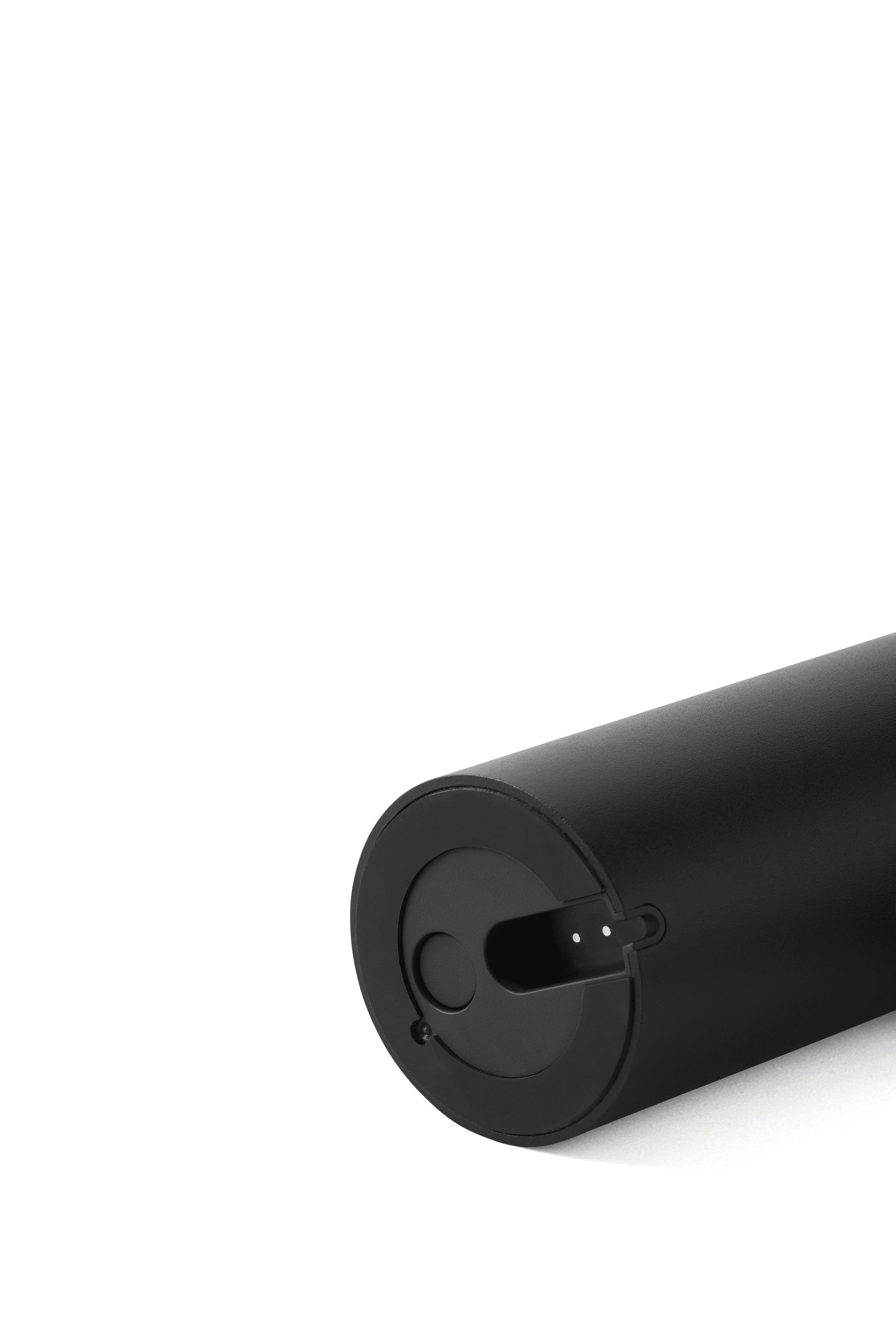 Angespannte schwarze Lampe