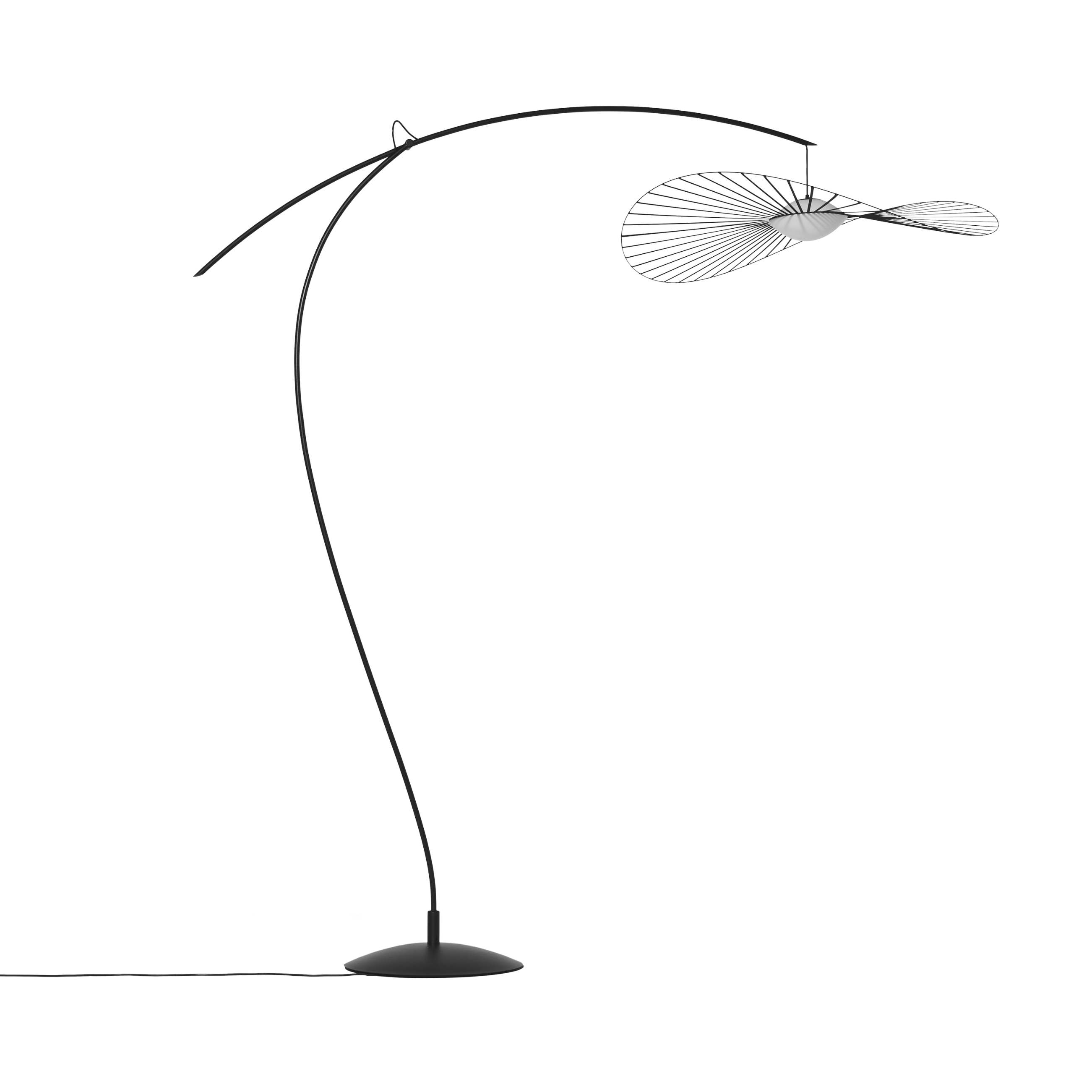 Lampa podłogowa VERTIGO NOVA czarny – Petite Friture