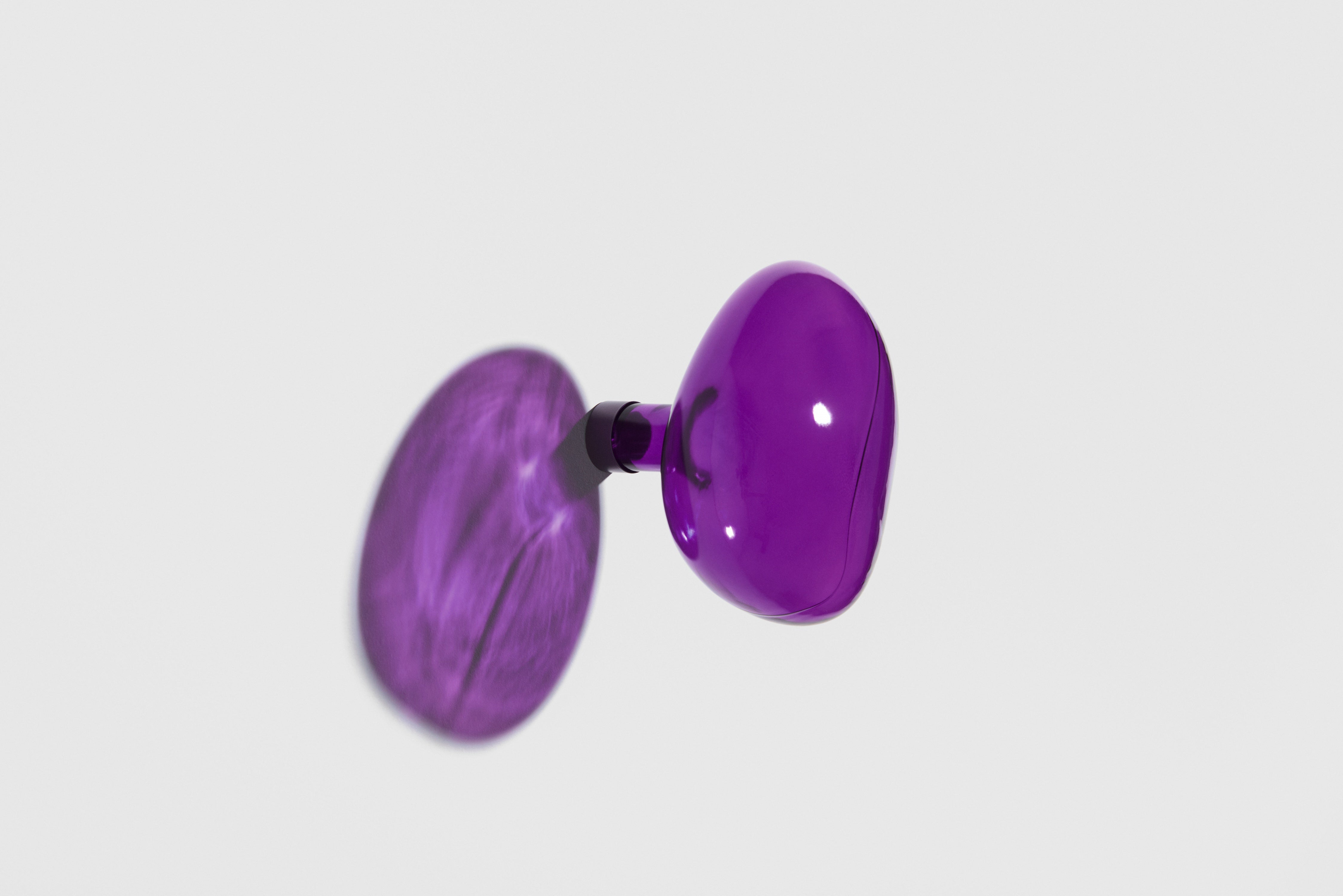 Wandgarderobe BUBBLE lila