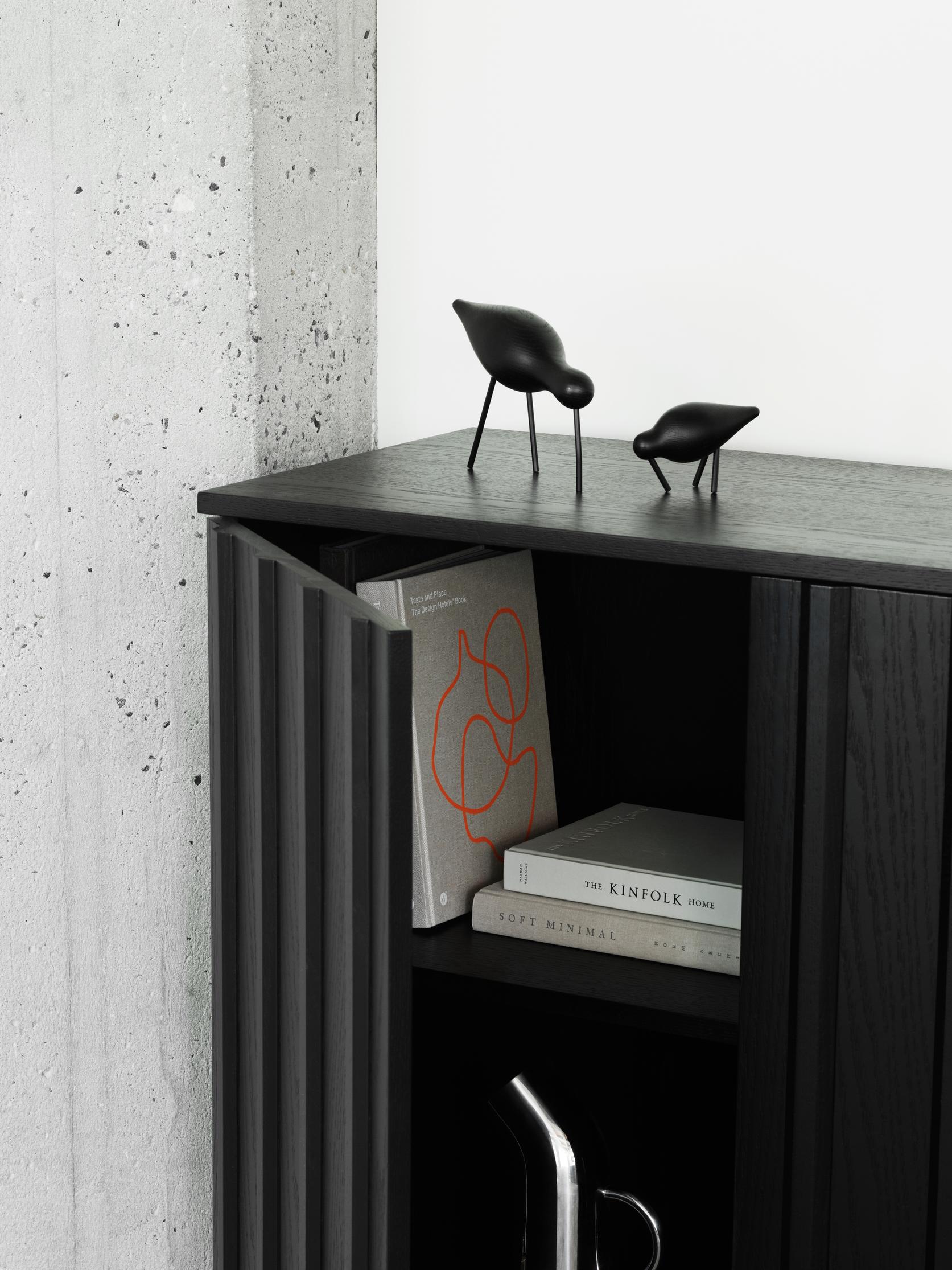 Ribschrank -Eichenfurnier