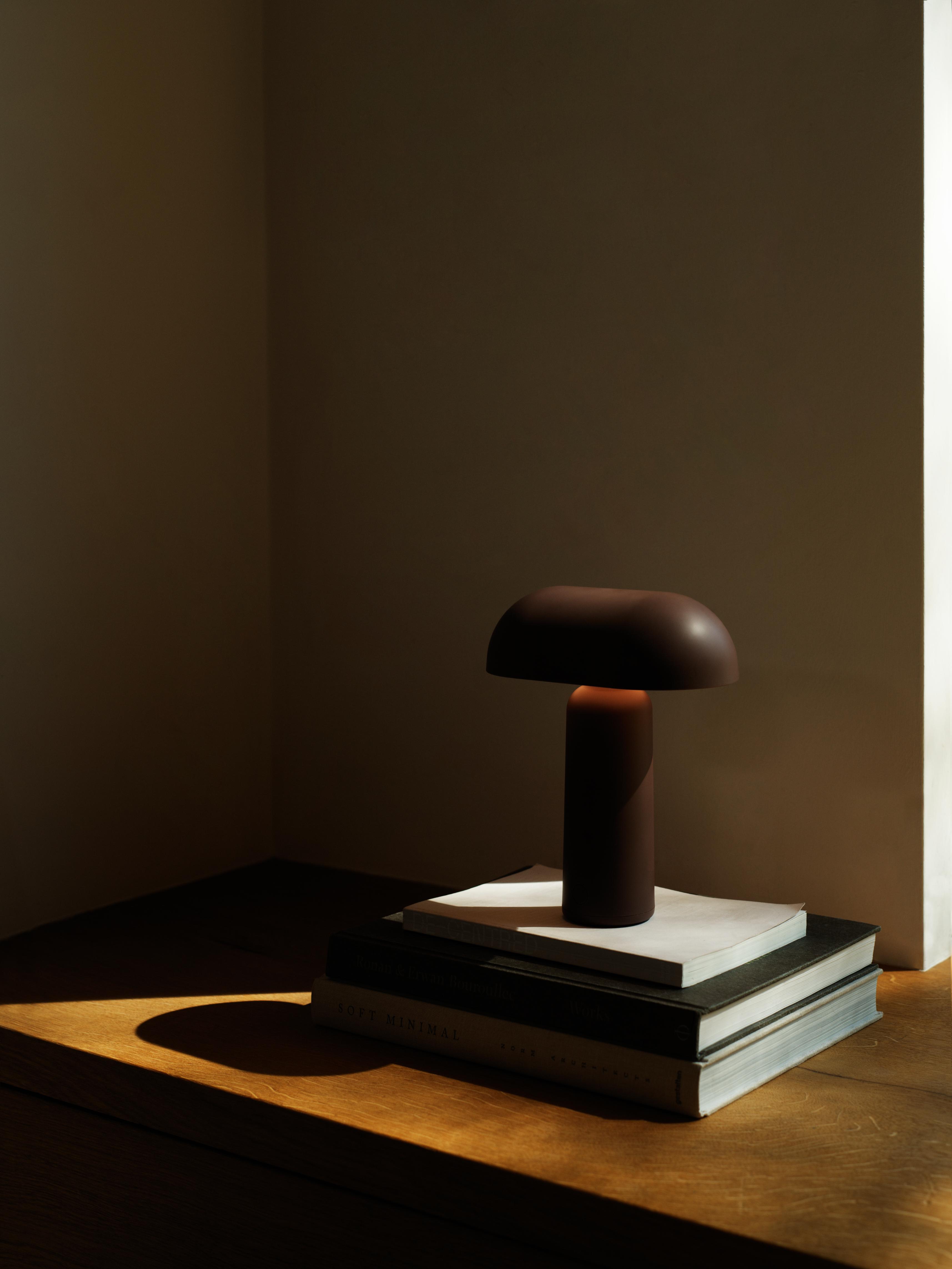 PORTA portable lamp brown