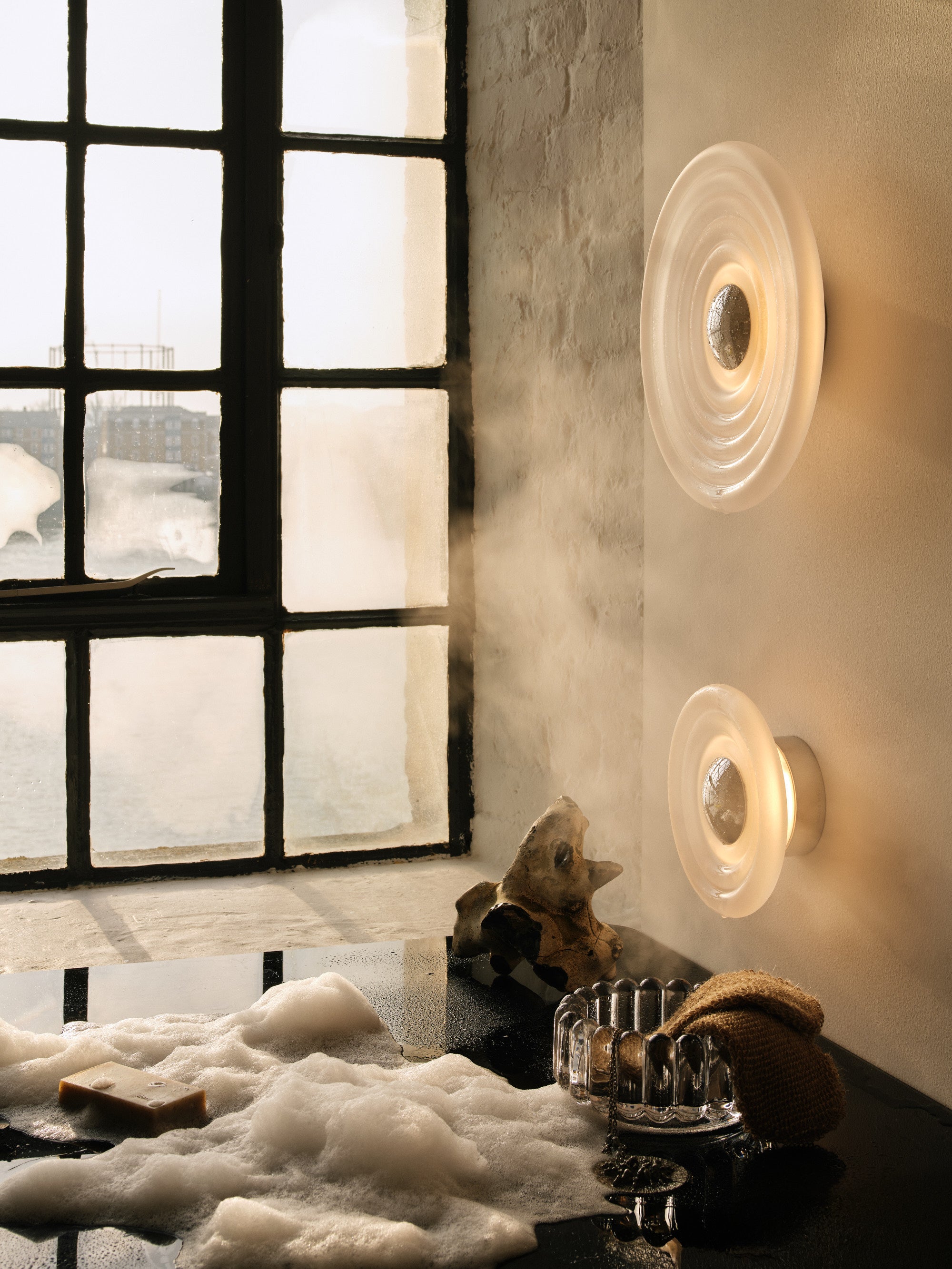 Lampa ścienna PRESS matowe szkło – Tom Dixon