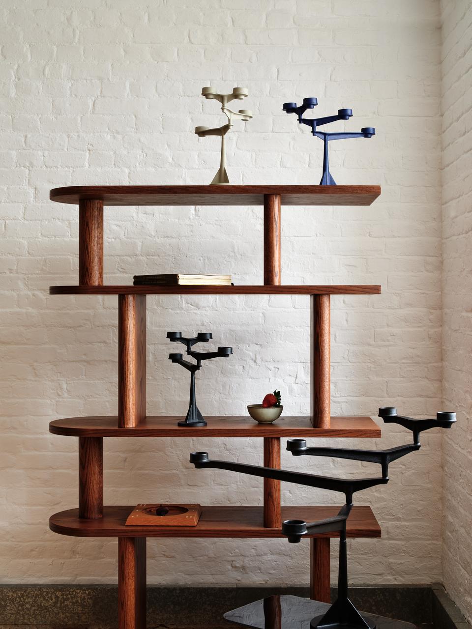 SPIN MINI Cream Candle Holder