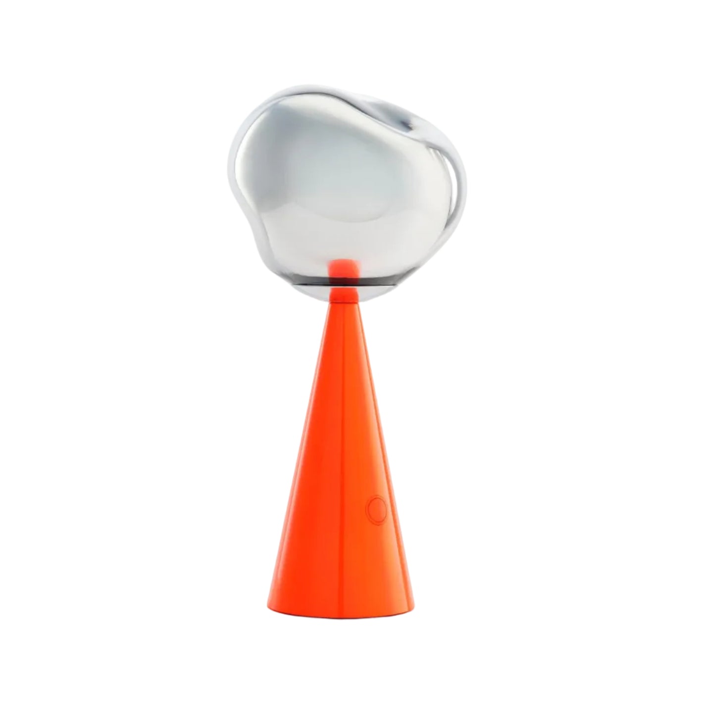 Tragbare Lampe MELT orange
