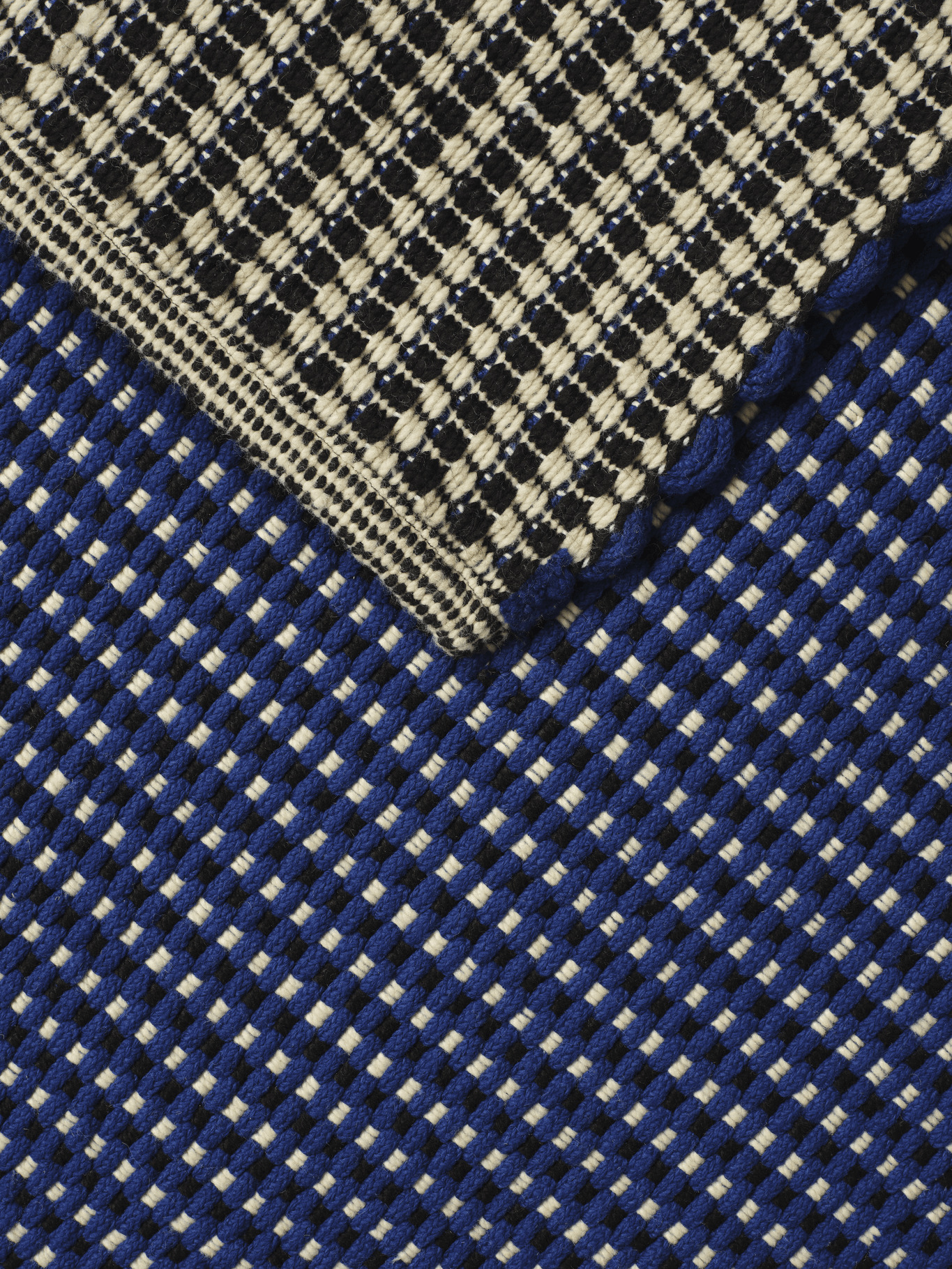 Außenteppich CORD blau