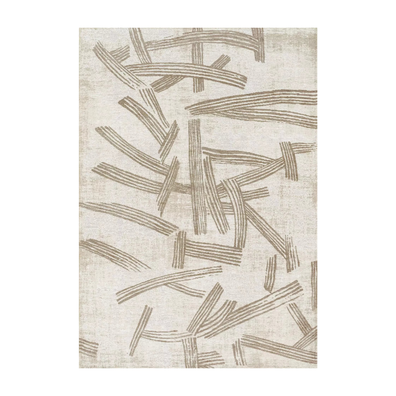 Teppich KANJI beige mit Creme