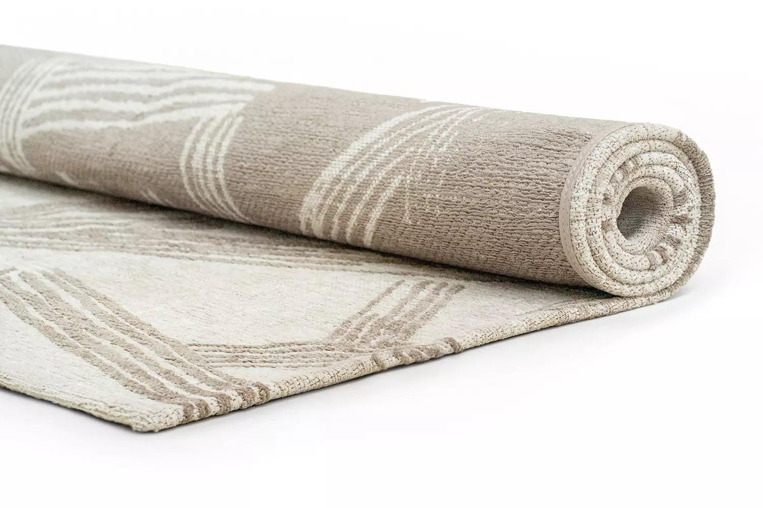 Teppich KANJI beige mit Creme