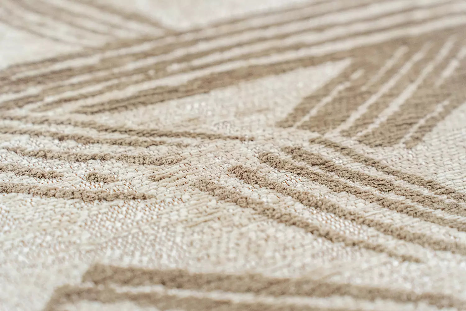 Teppich KANJI beige mit Creme