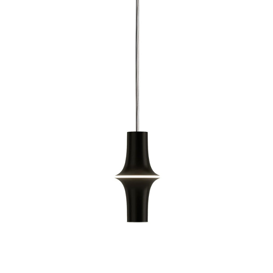 AVRO Black Rectangular Pendant Lamp