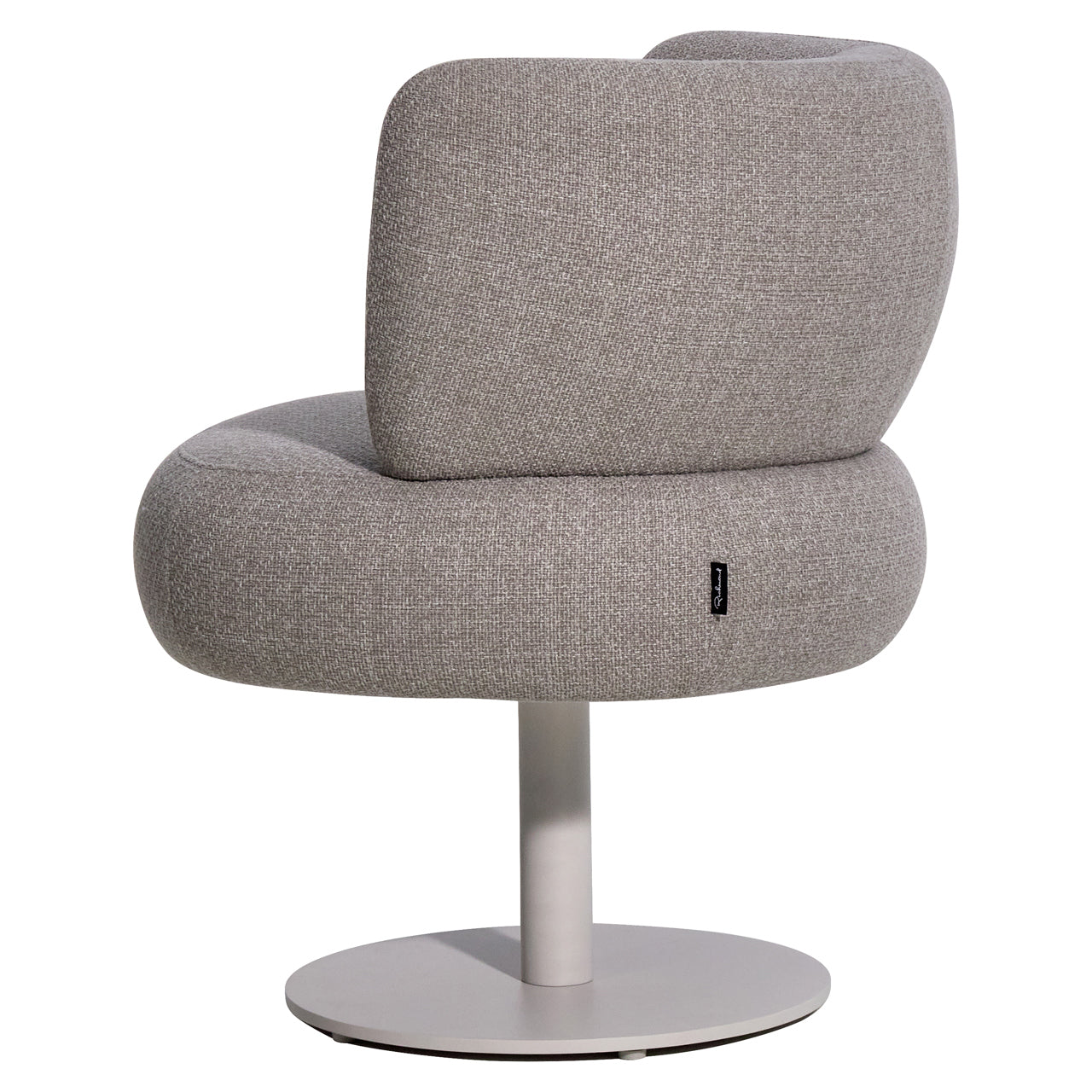 MASON Swivel Outdoor Chair in Gray Beige