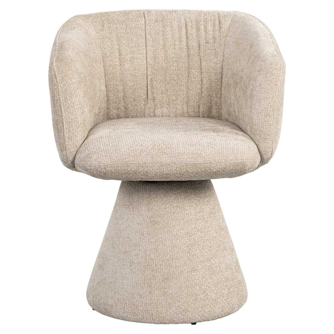 MADELINE swivel chair beige