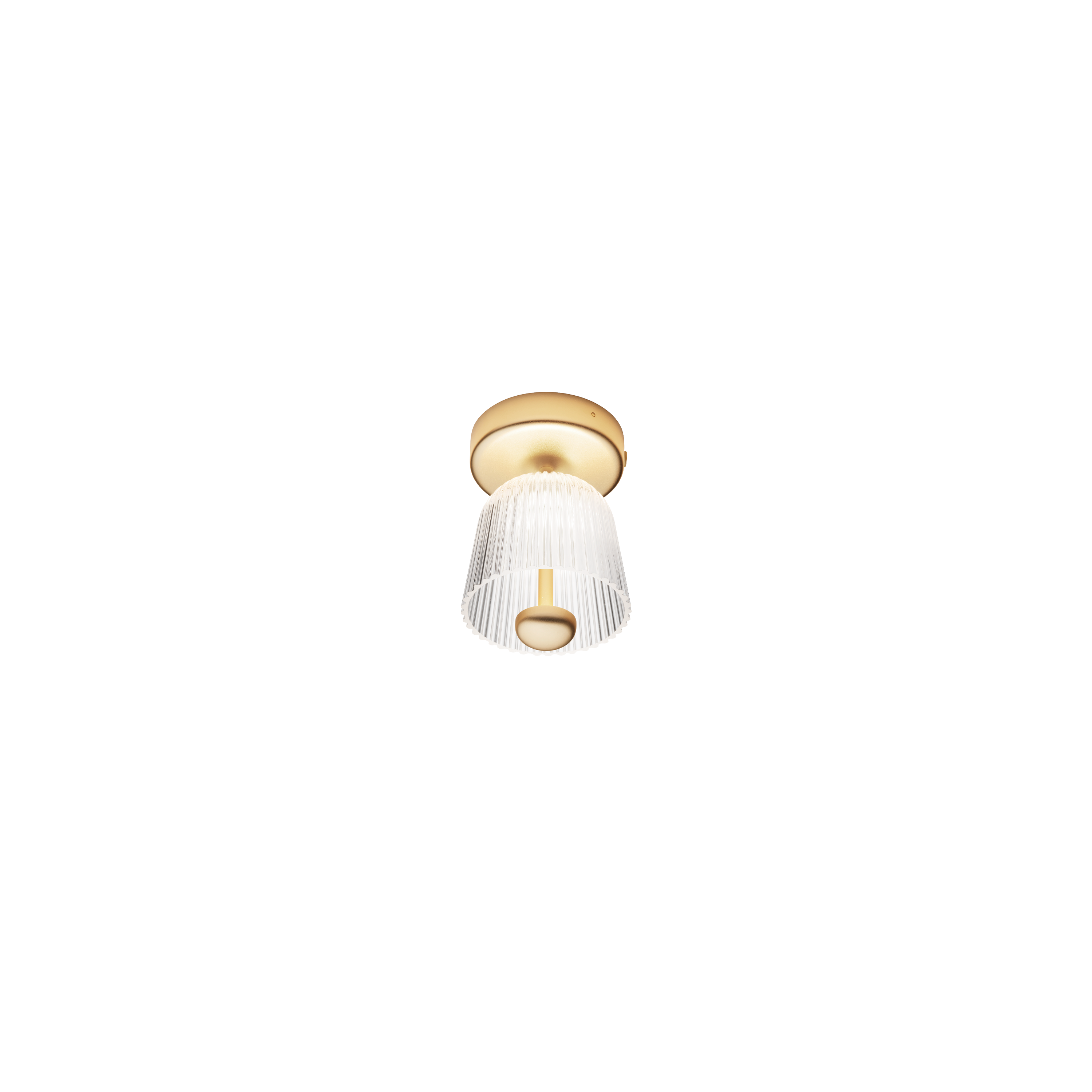 Lampa sufitowa ASTEEA złoty z transparentnym – Nuura