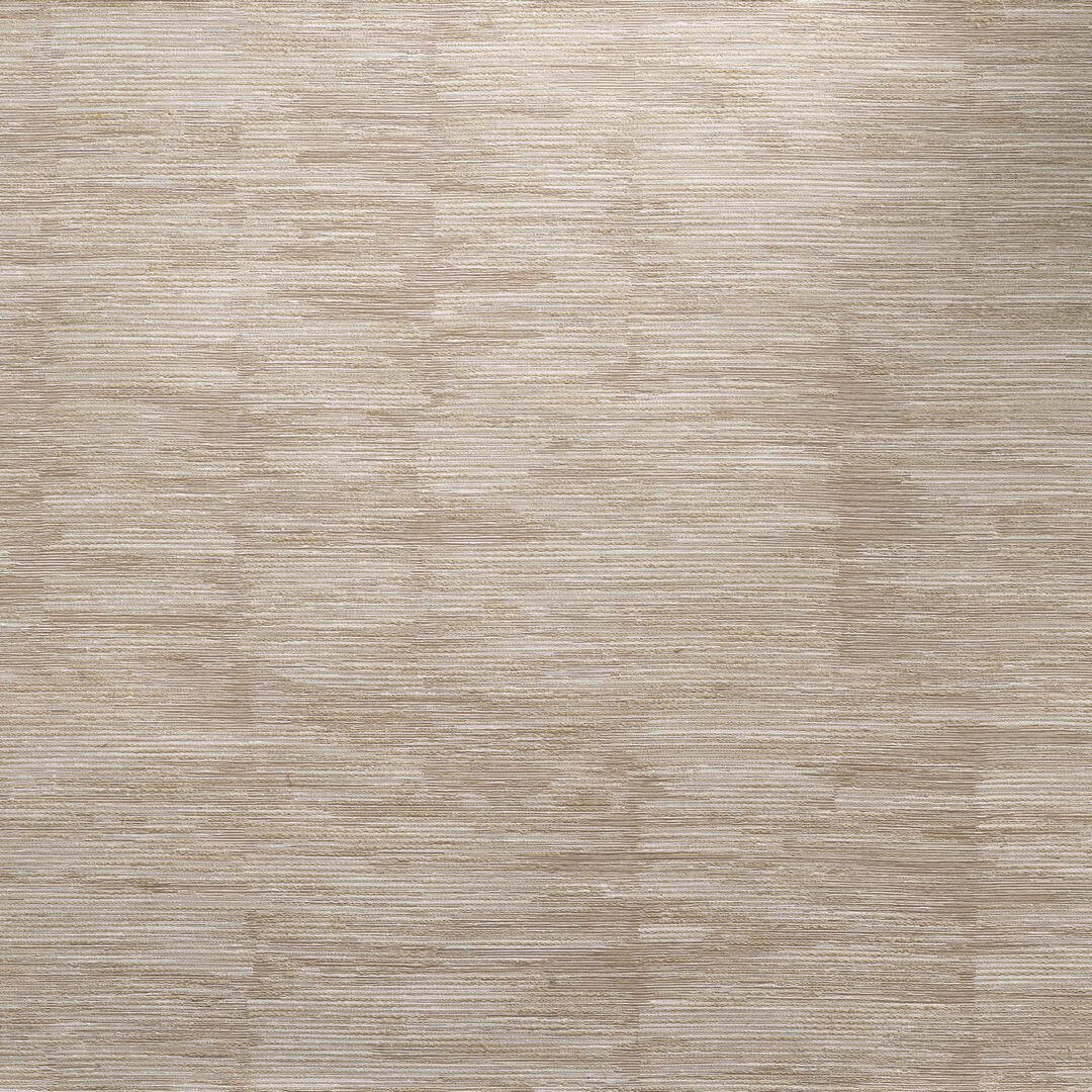 Tapeta tekstylna strukturalna w prążki ALCHEMILLA - IVOIRE/SABLE kość słoniowa z beżowym – Casamance