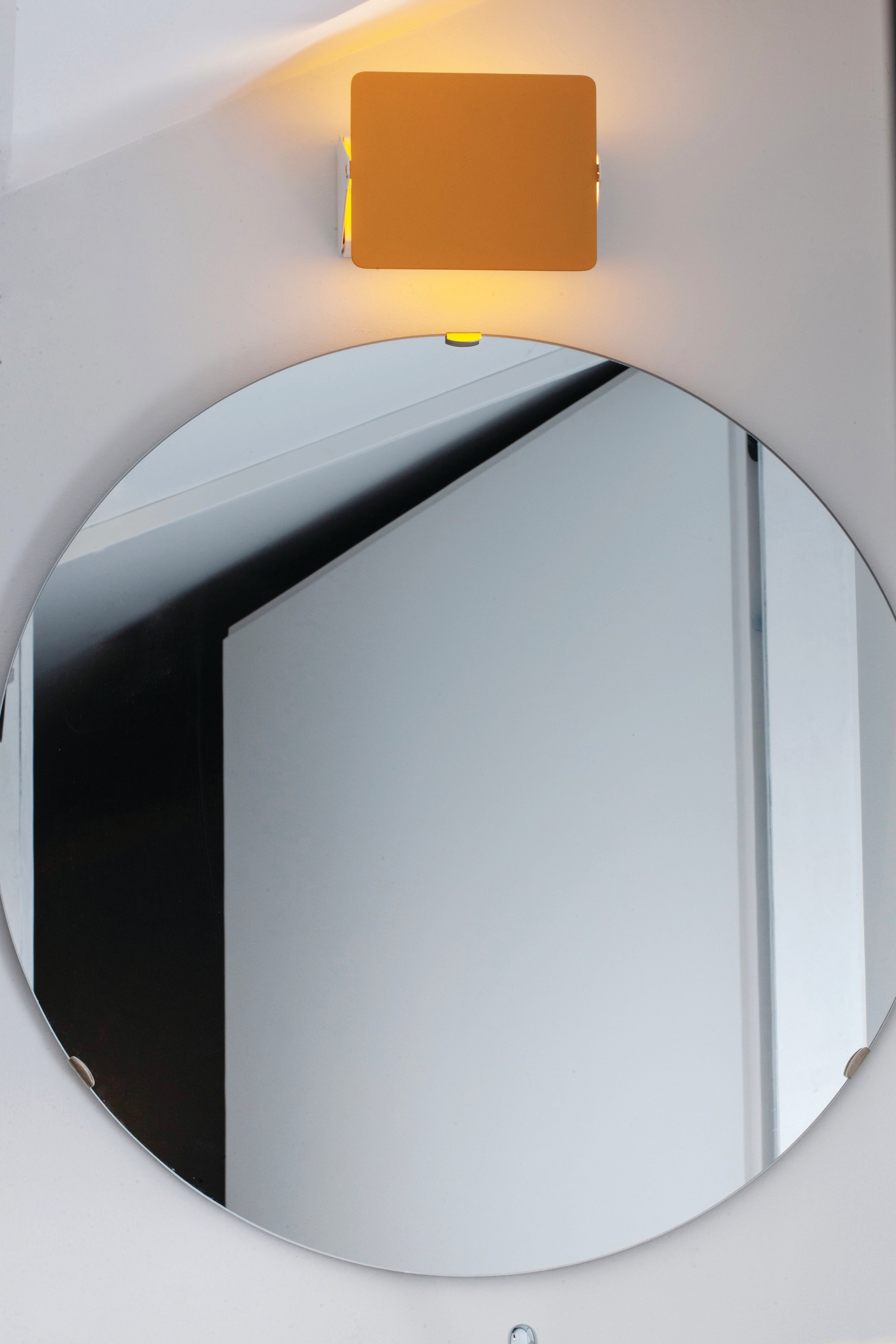 Red Pivoting Shutter Wall Lamp