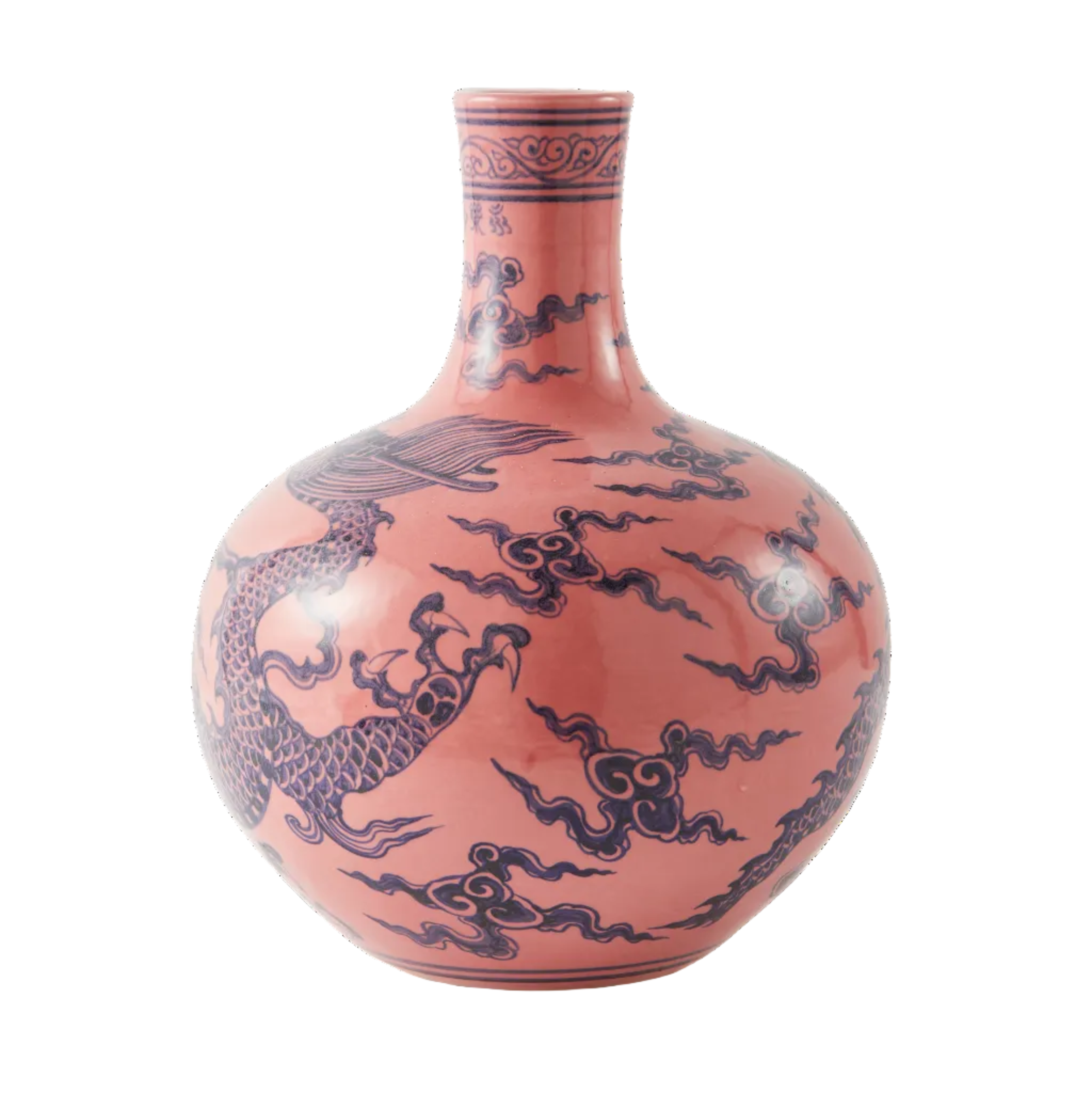 Dragon Ball Body Vase Pink with Purple