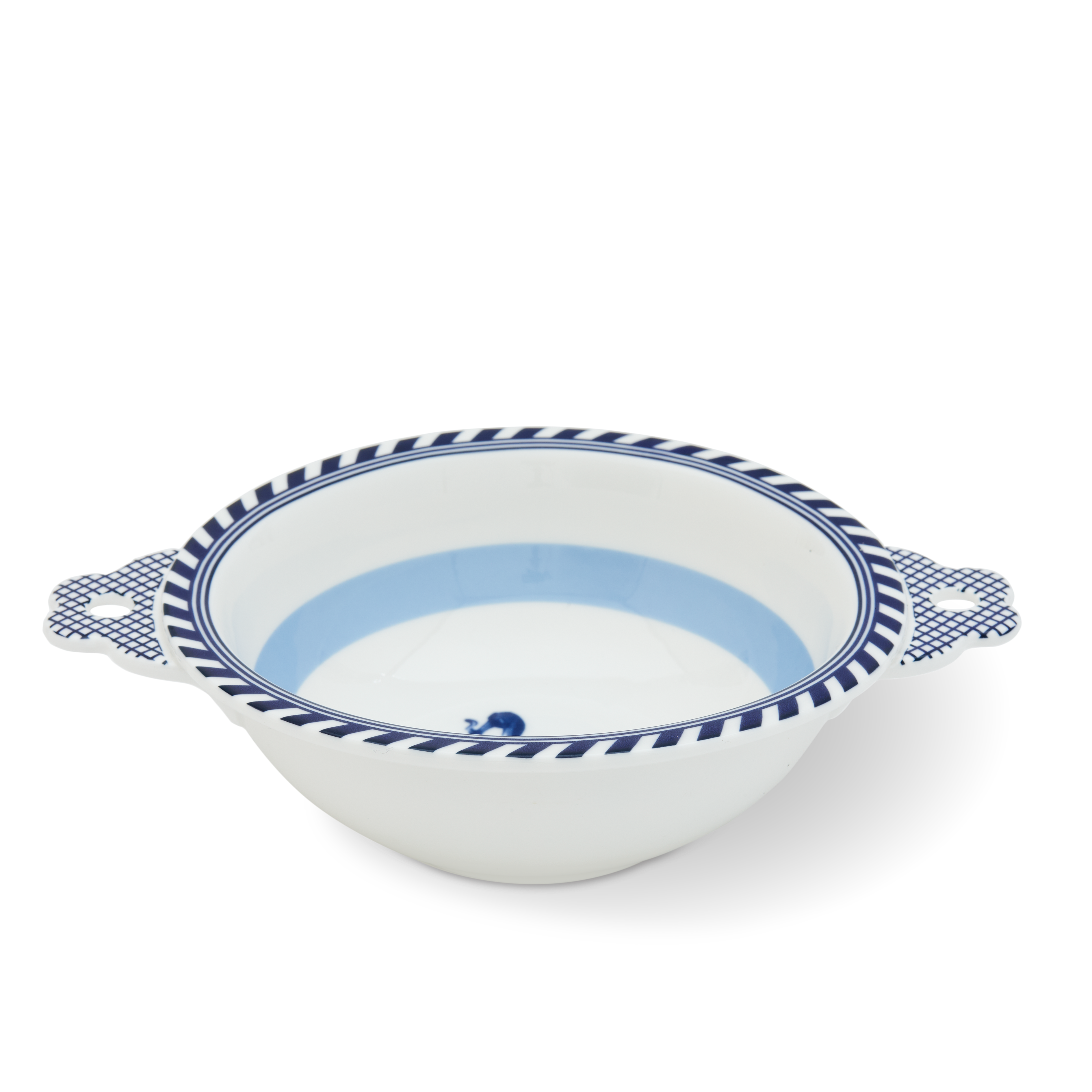 Miska BIRD weiß mit Blau