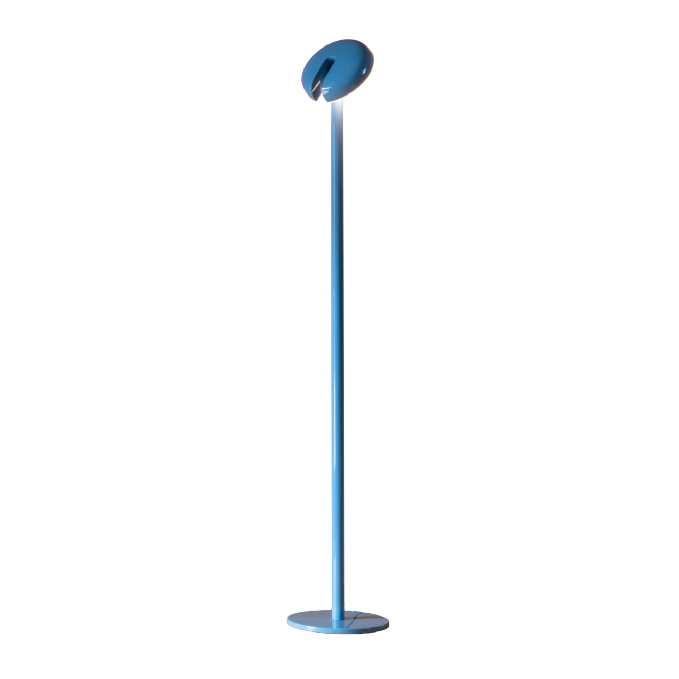 Lampa podłogowa CABRIOLETTE połyskujący błękitny