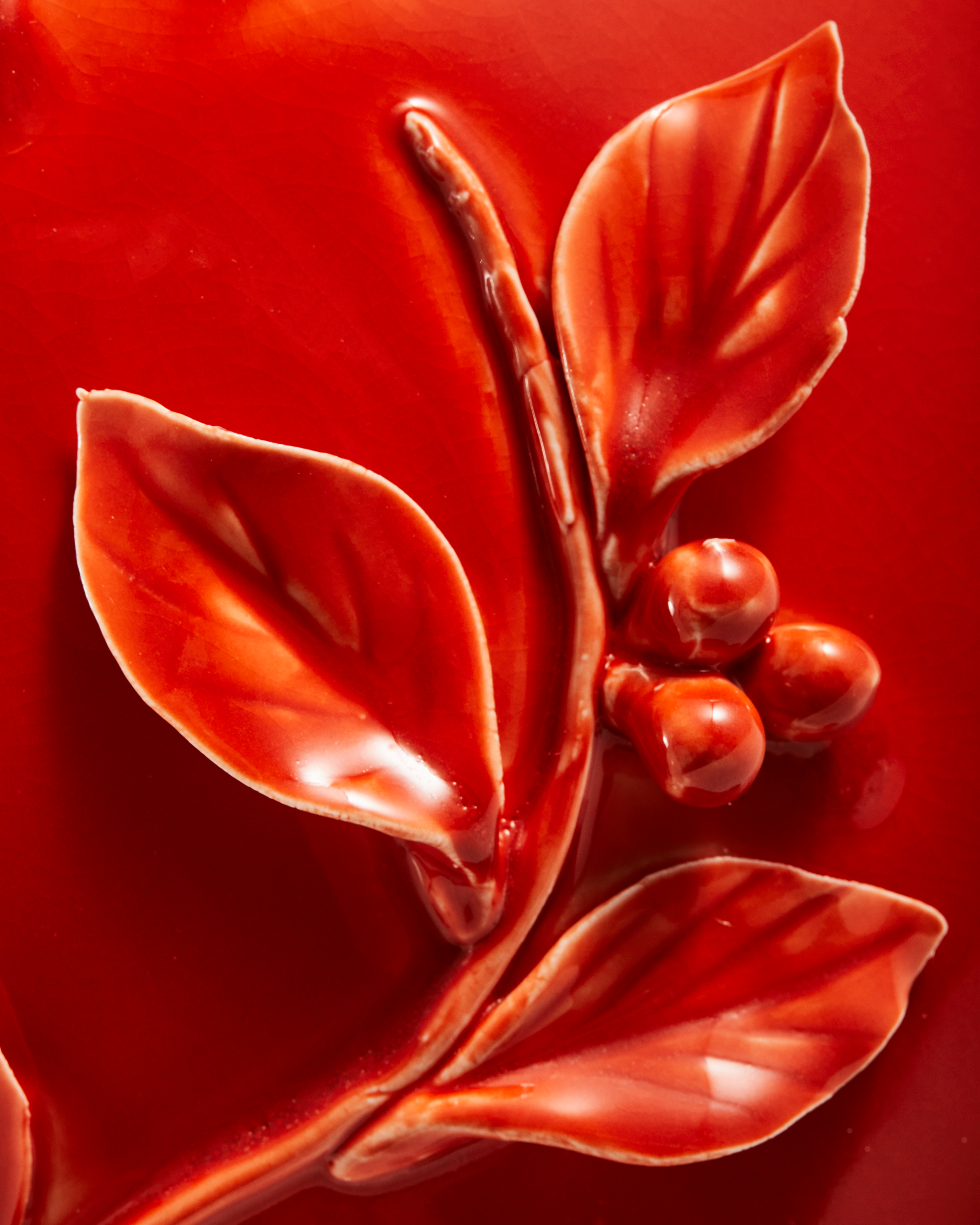 Wazon 3D VÖGEL dunkelorange