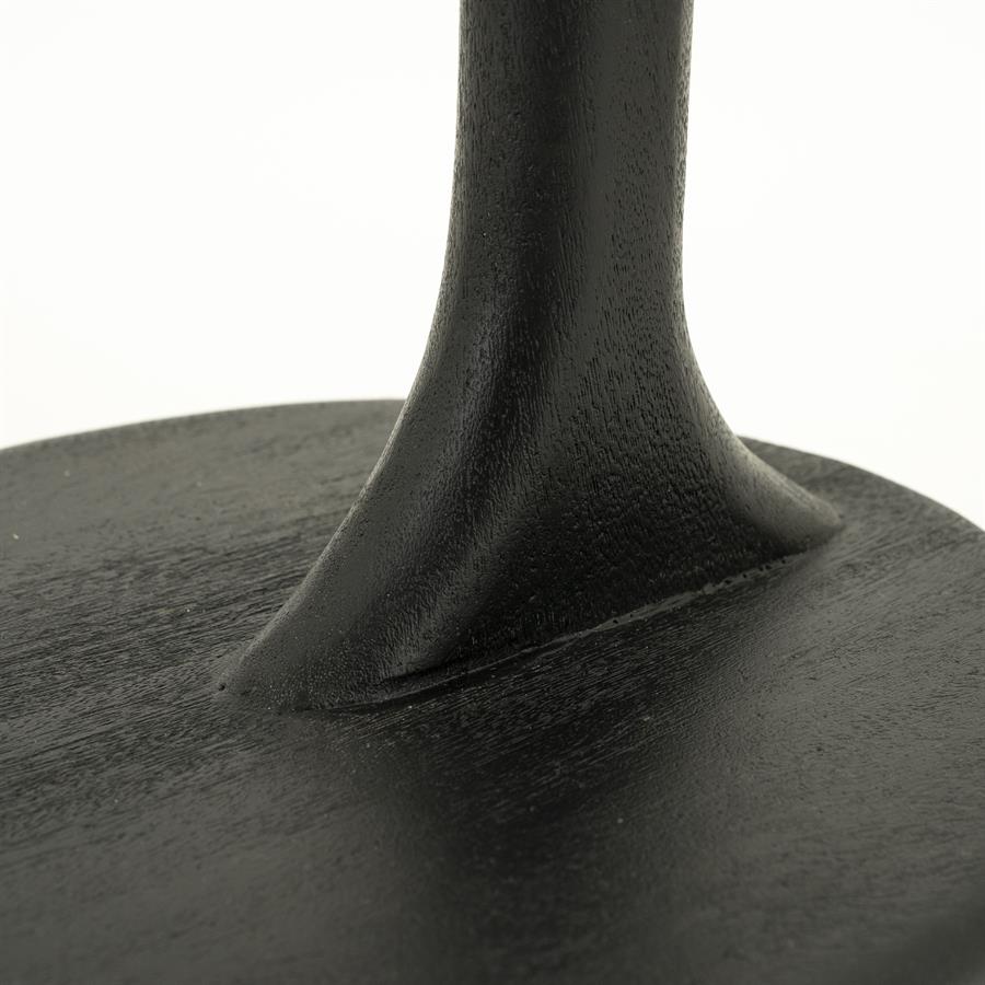 FENIX Side Table Black Mango Wood