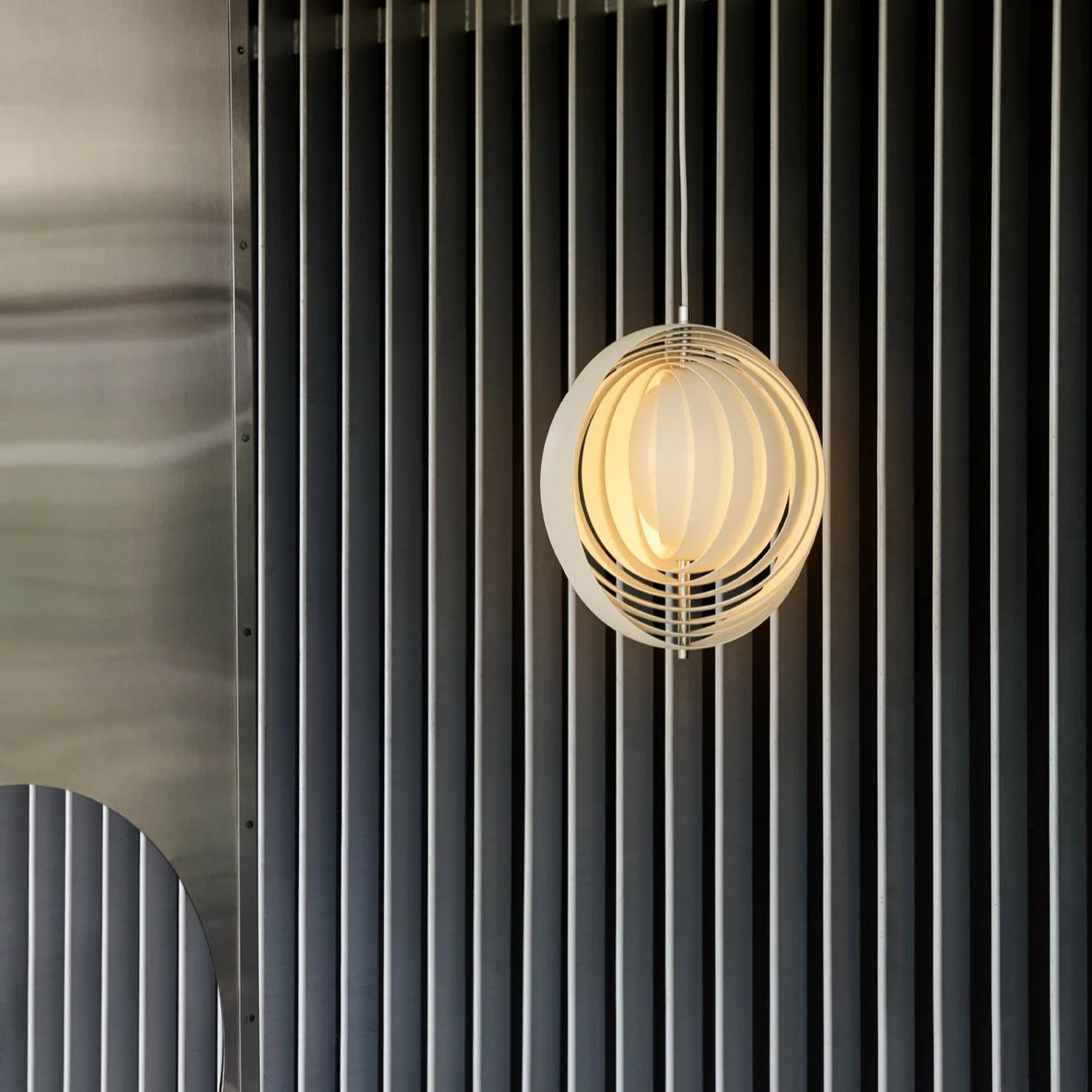 Mond weiße Hanglampe