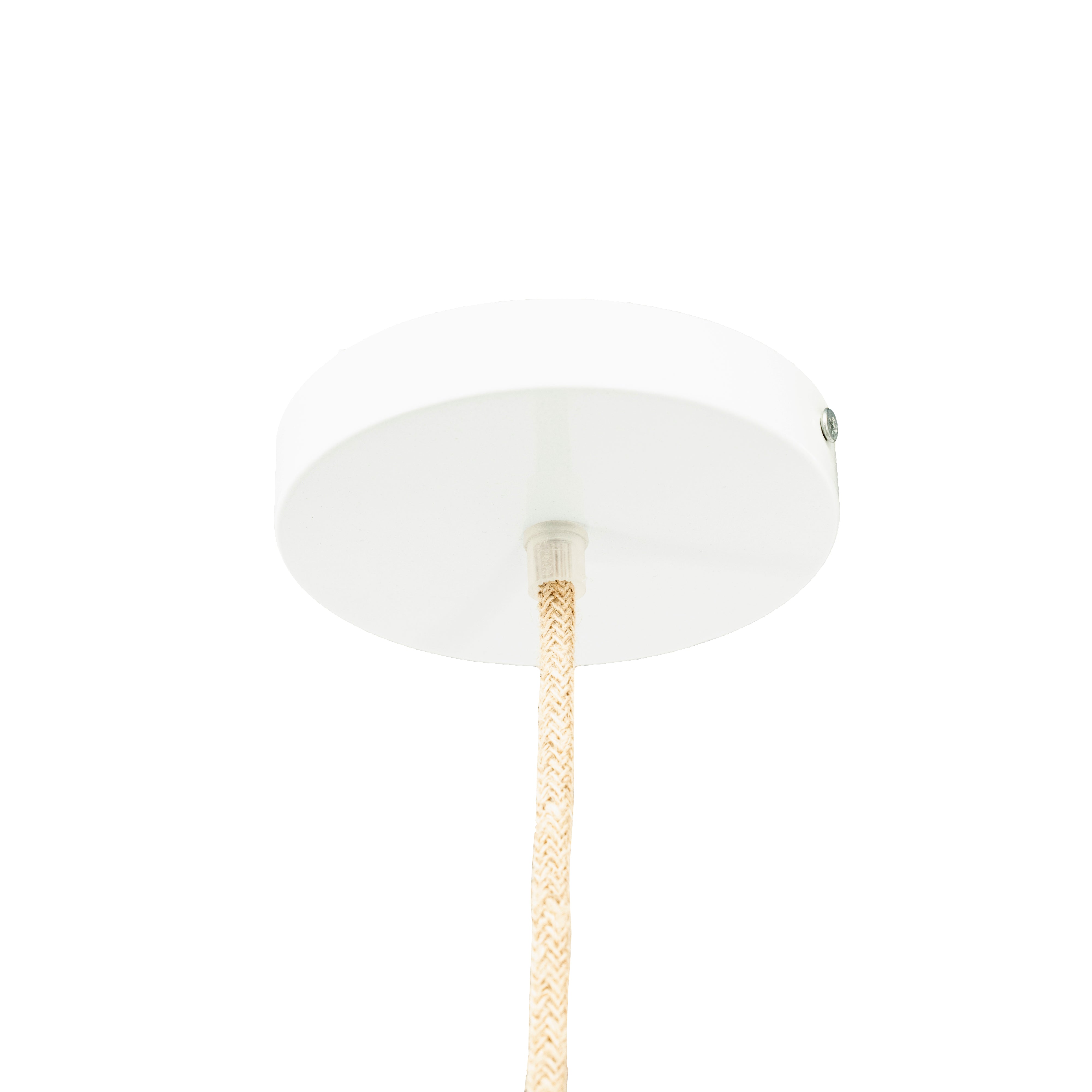 Pendant lamp REB cotton with sea grass