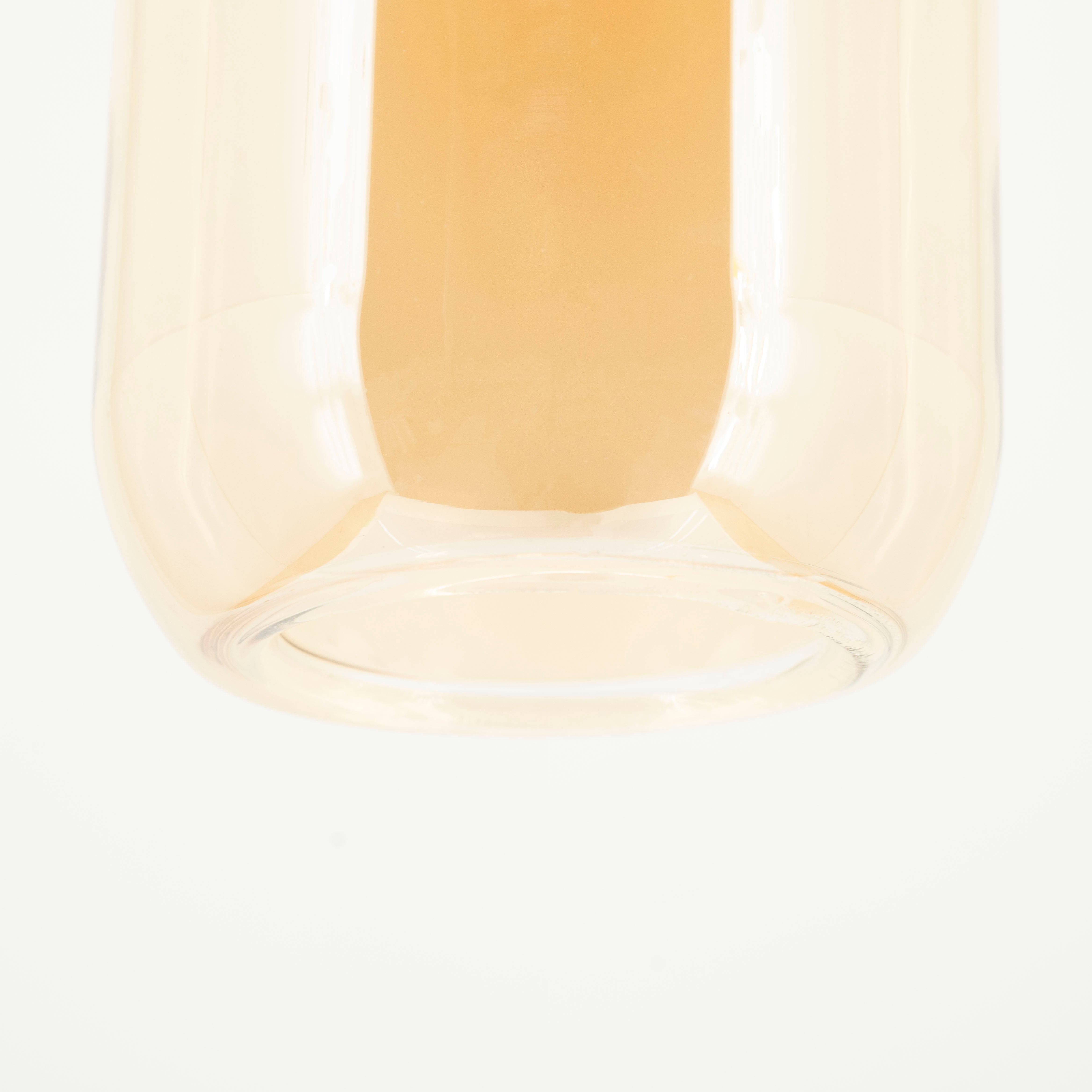 Glaskronleuchter SHONA gold