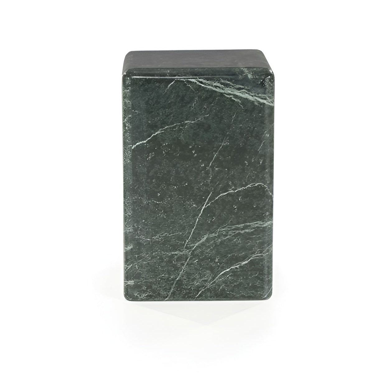 DICE Side Table Green Marble