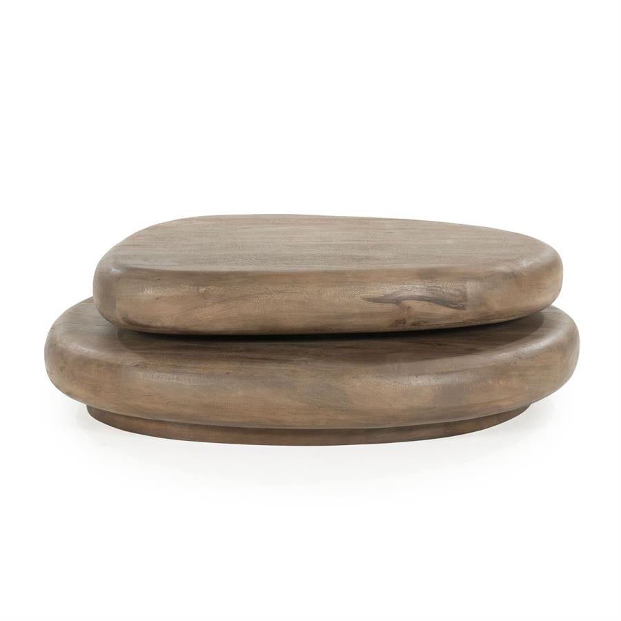 KABO Coffee Table Dark Brown Mango Wood