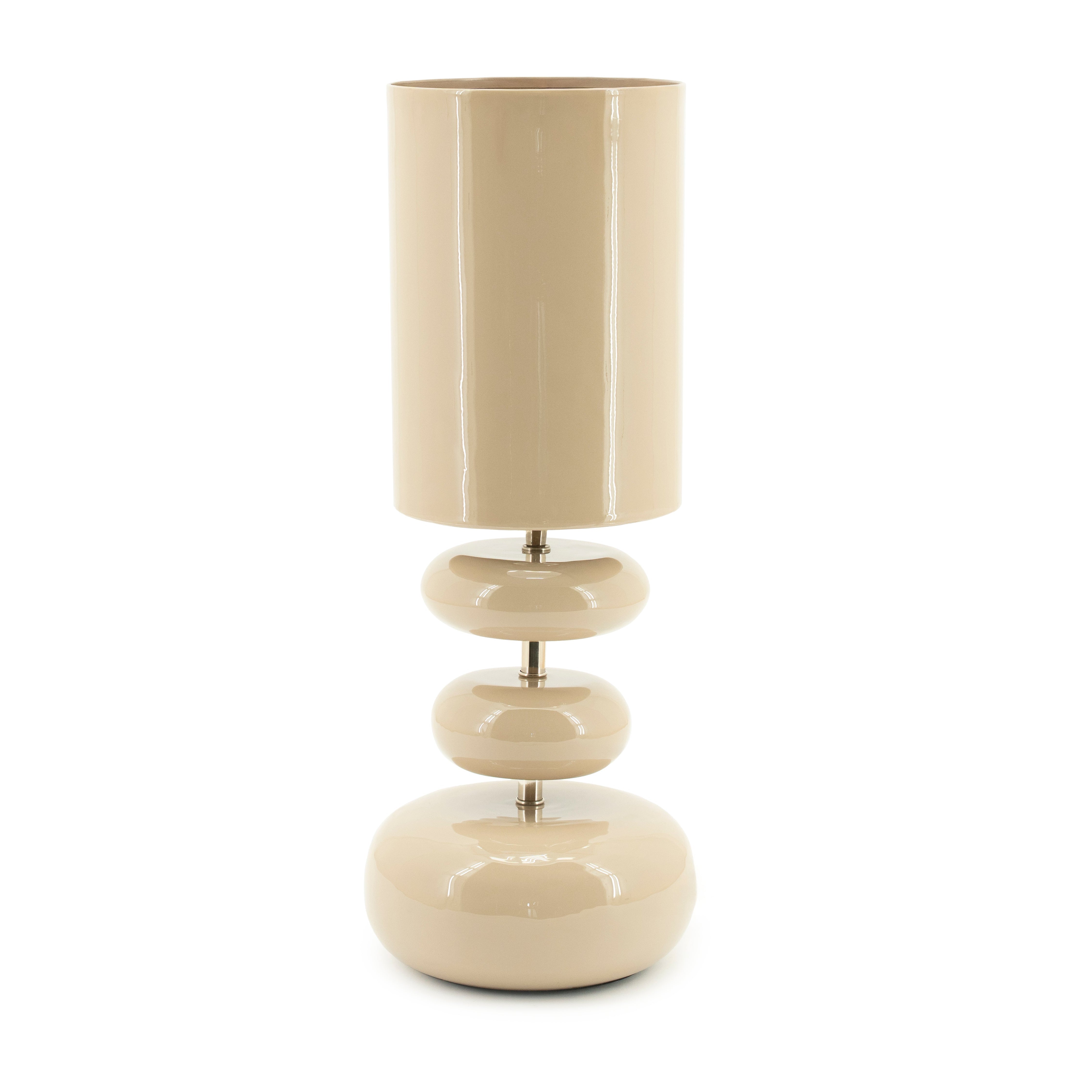 Tischlampe ORBS beige
