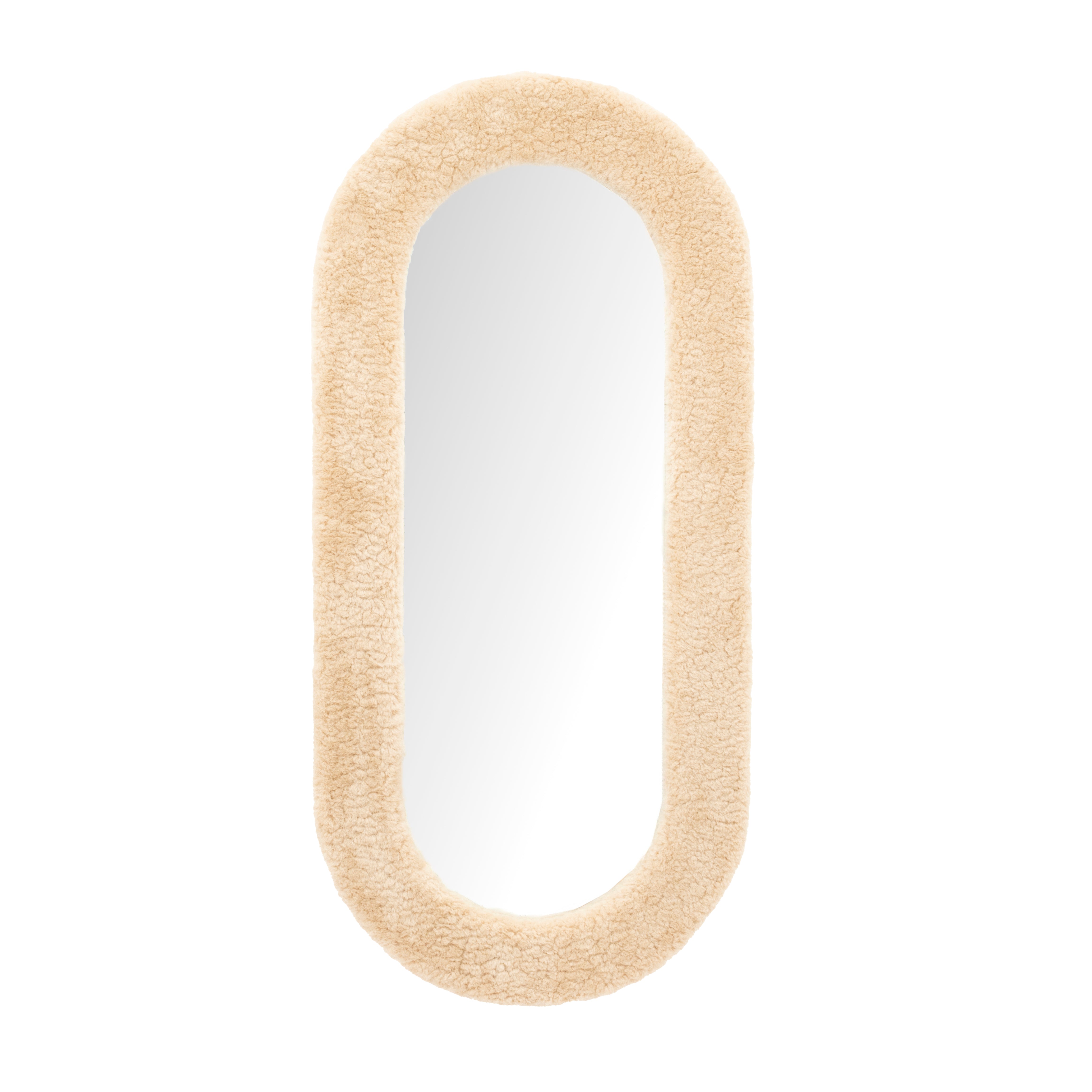 Lustro KISS beige