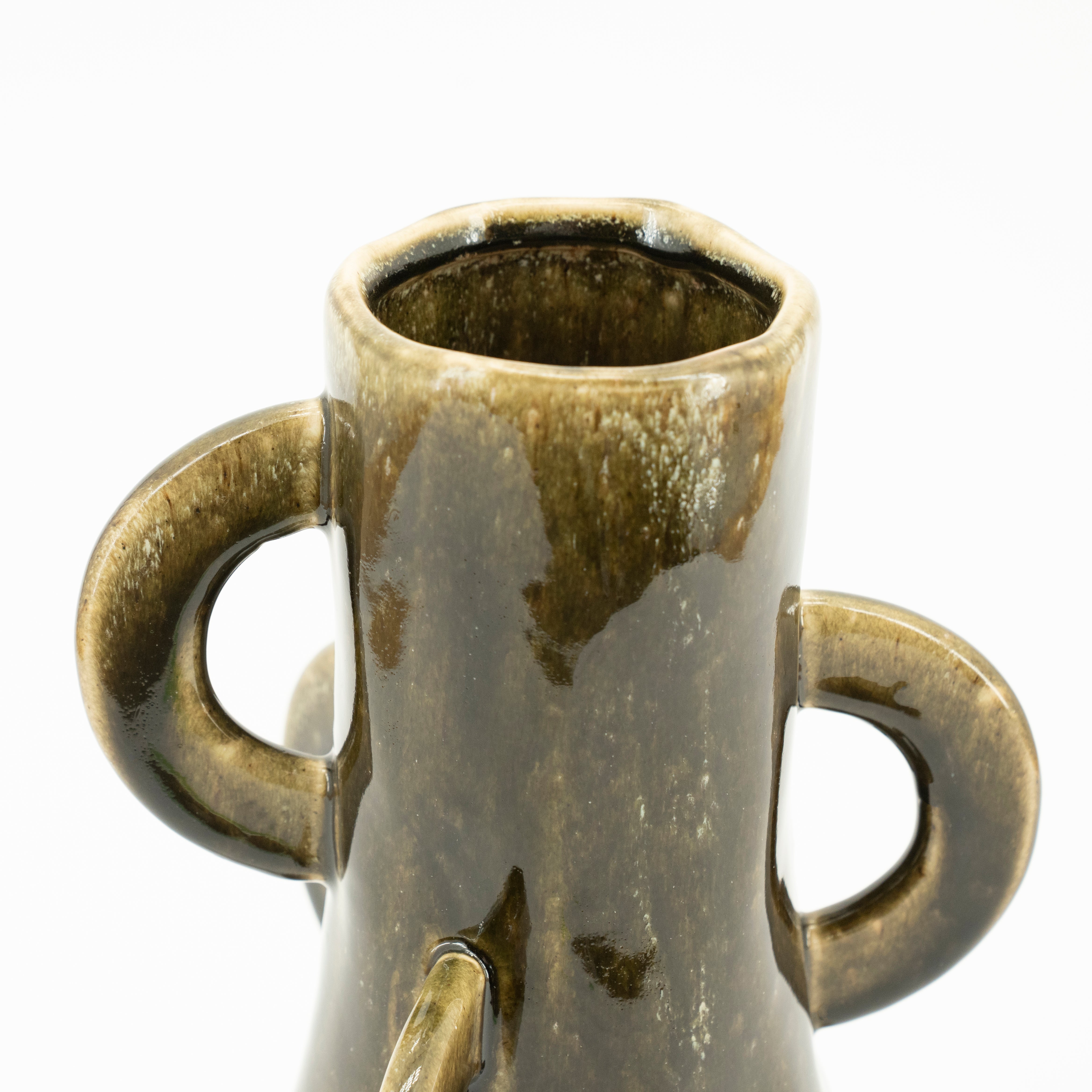 Vase ZAZA grüne Keramik