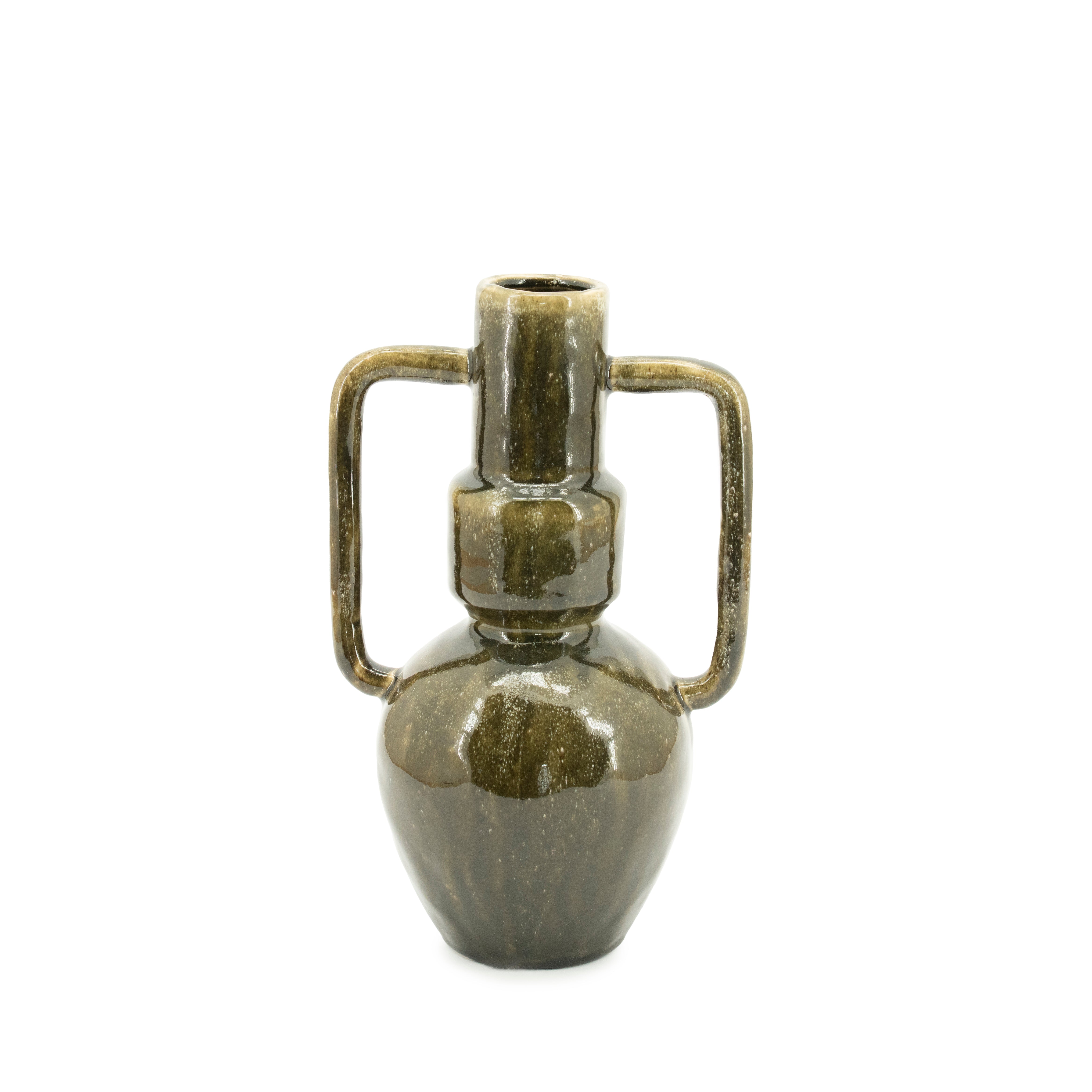 Vase ZAZA grüne Keramik