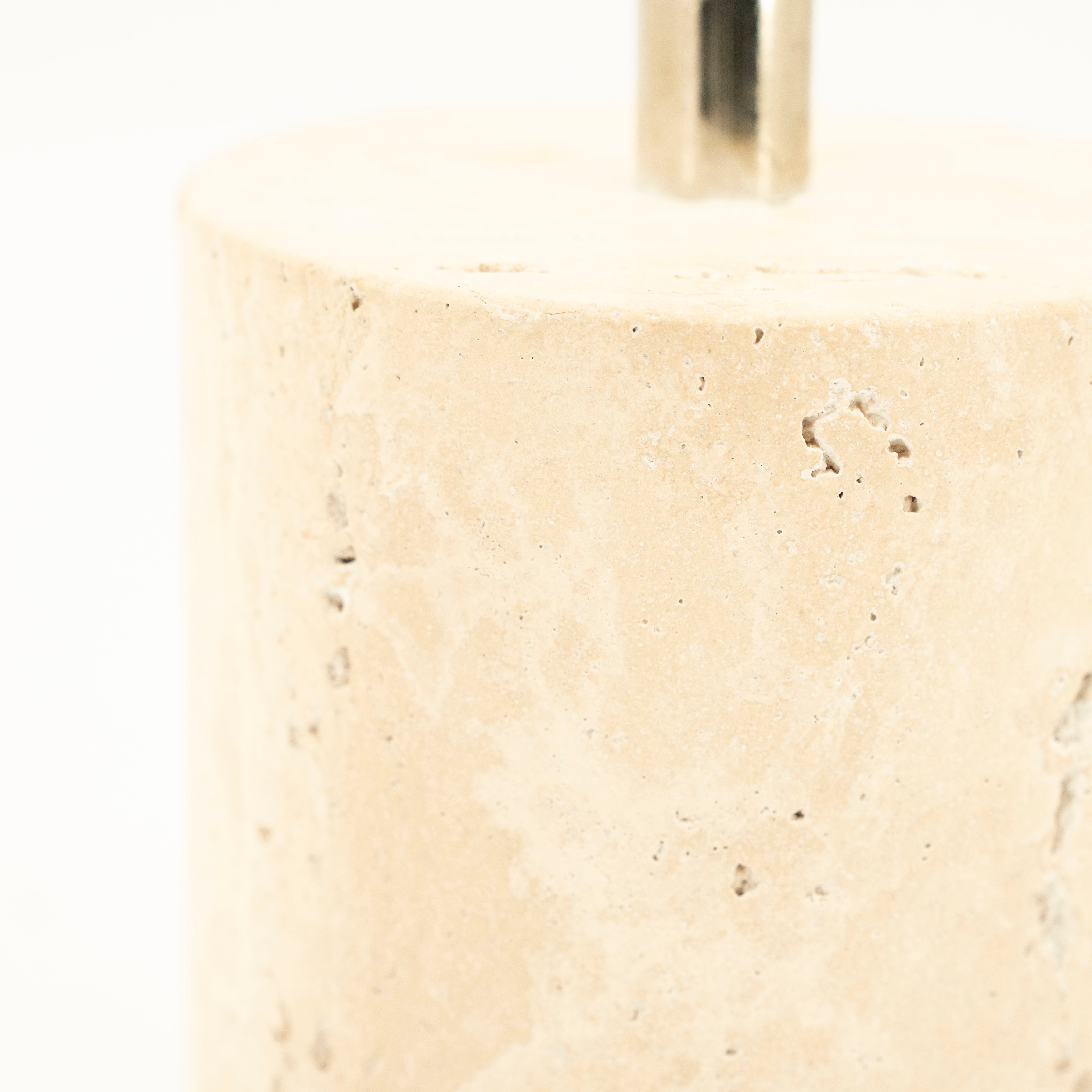 Tischlampe LUMINA beige Marmor
