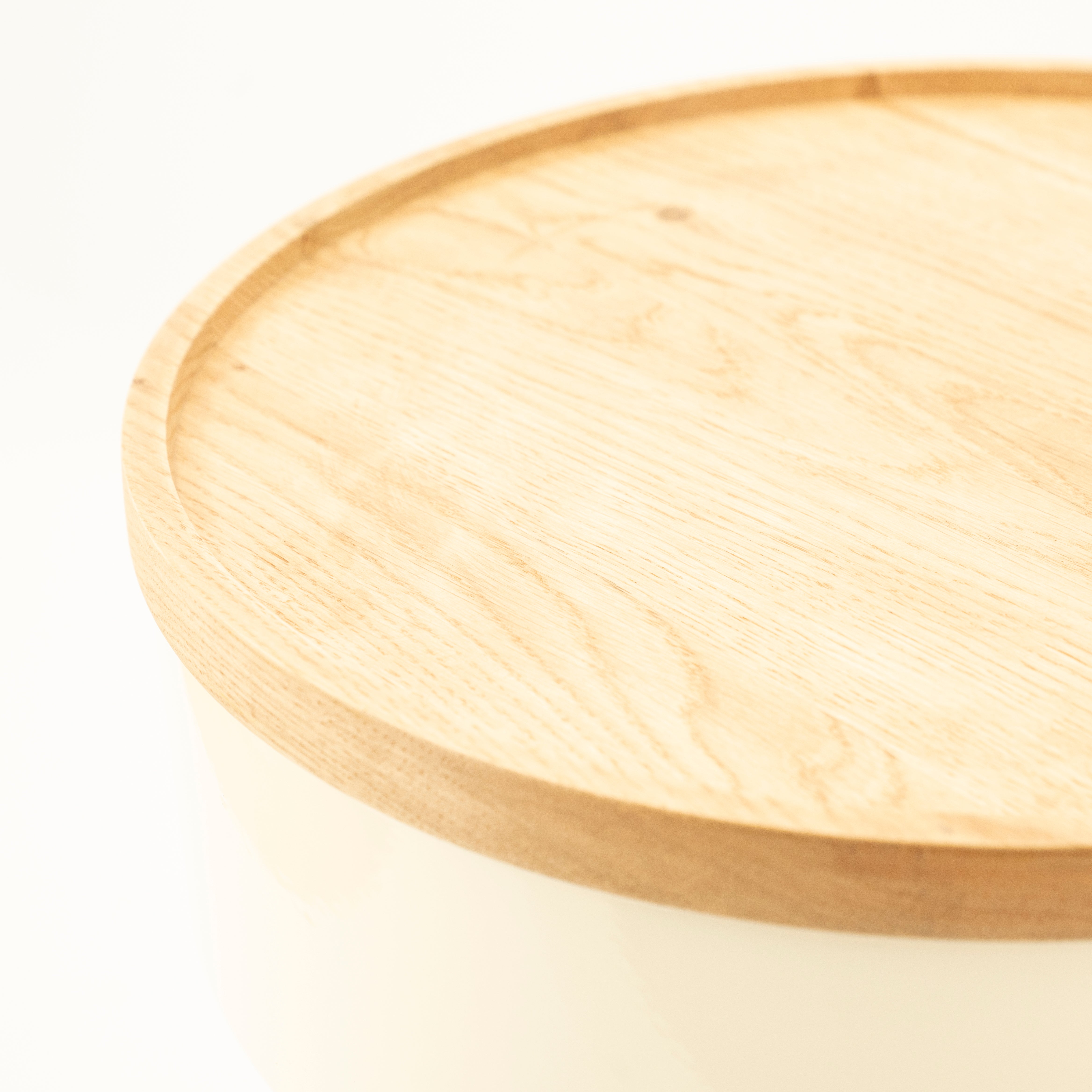 Beistelltisch TONDO cremefarben