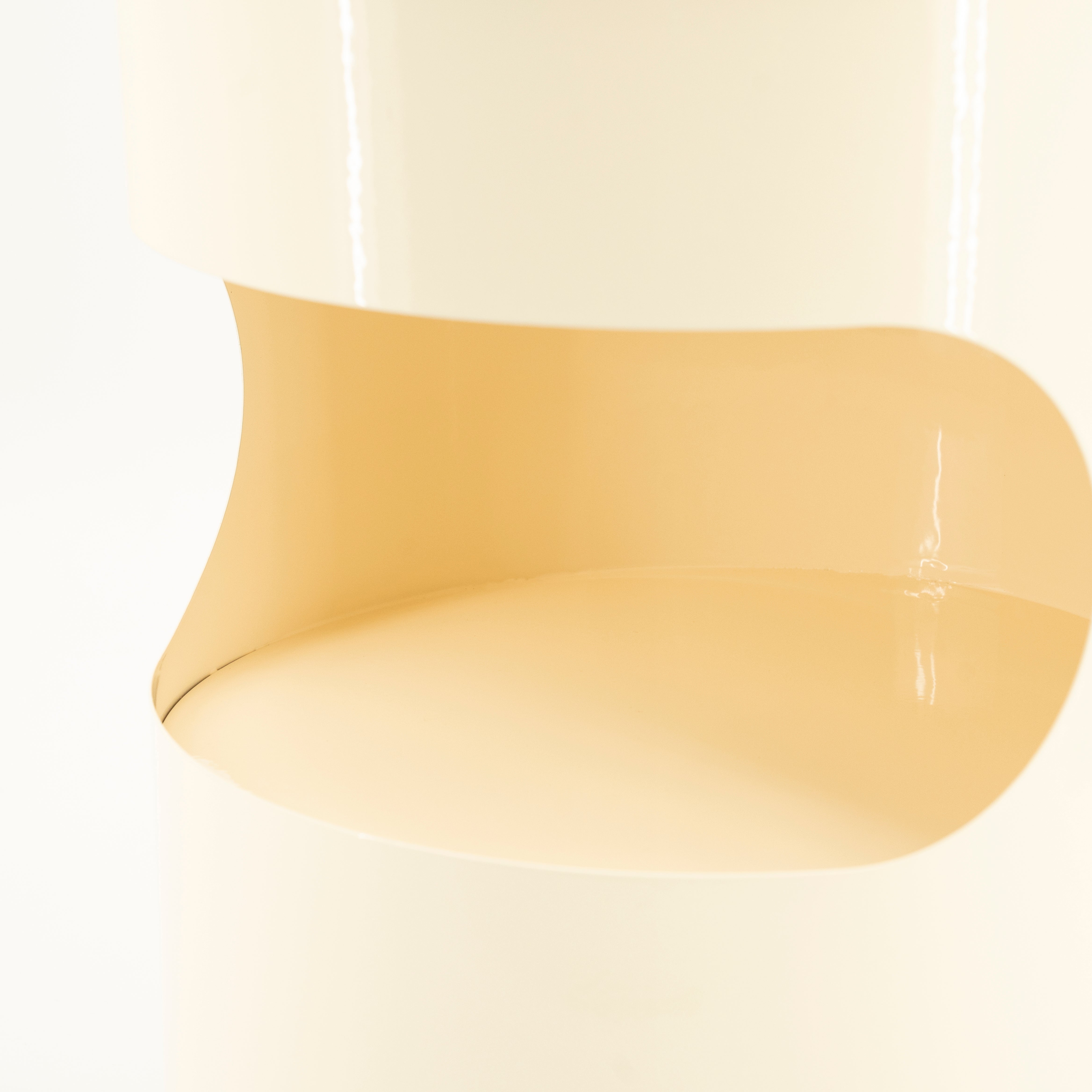 Beistelltisch TONDO cremefarben