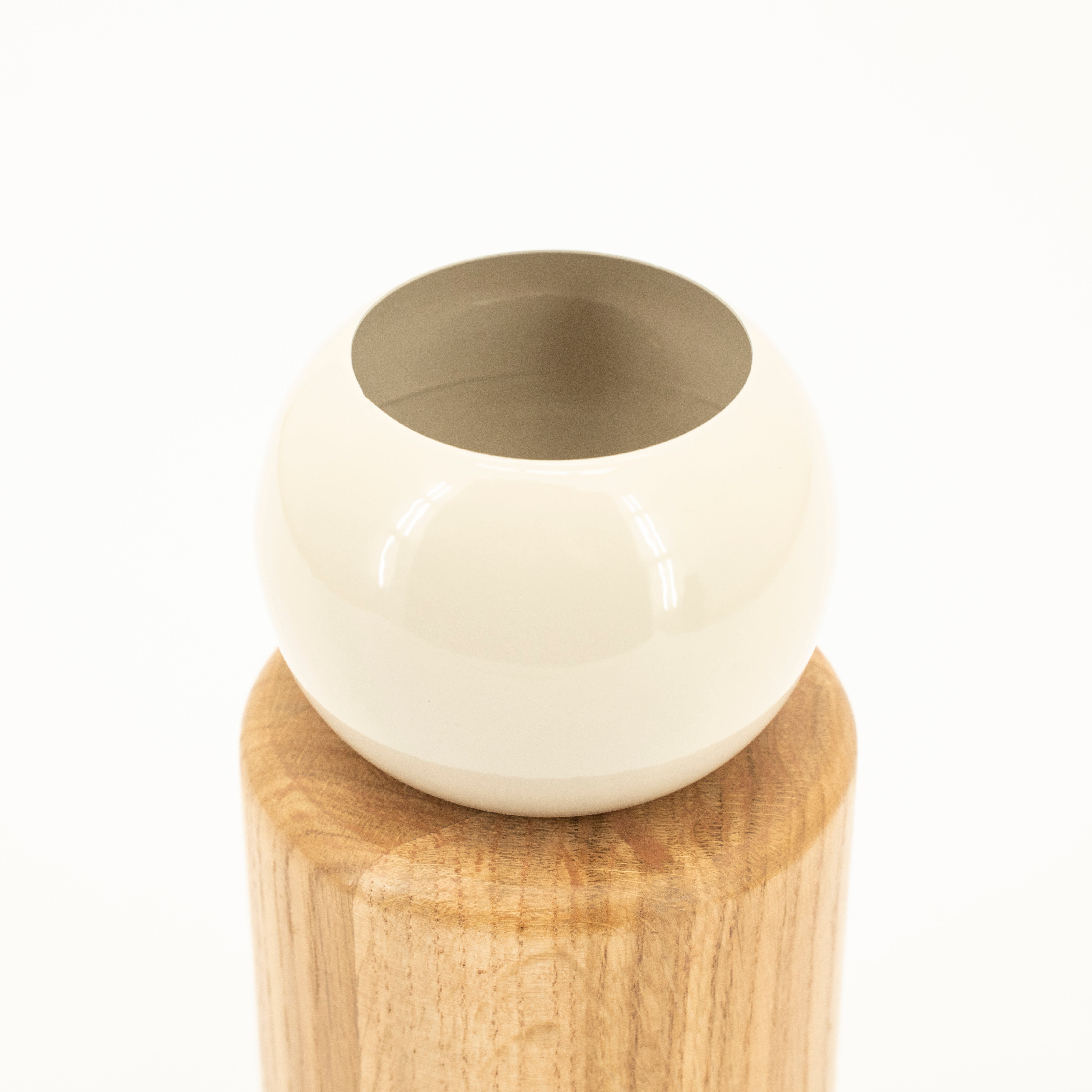 Vase BELLOA helles Akazienholz