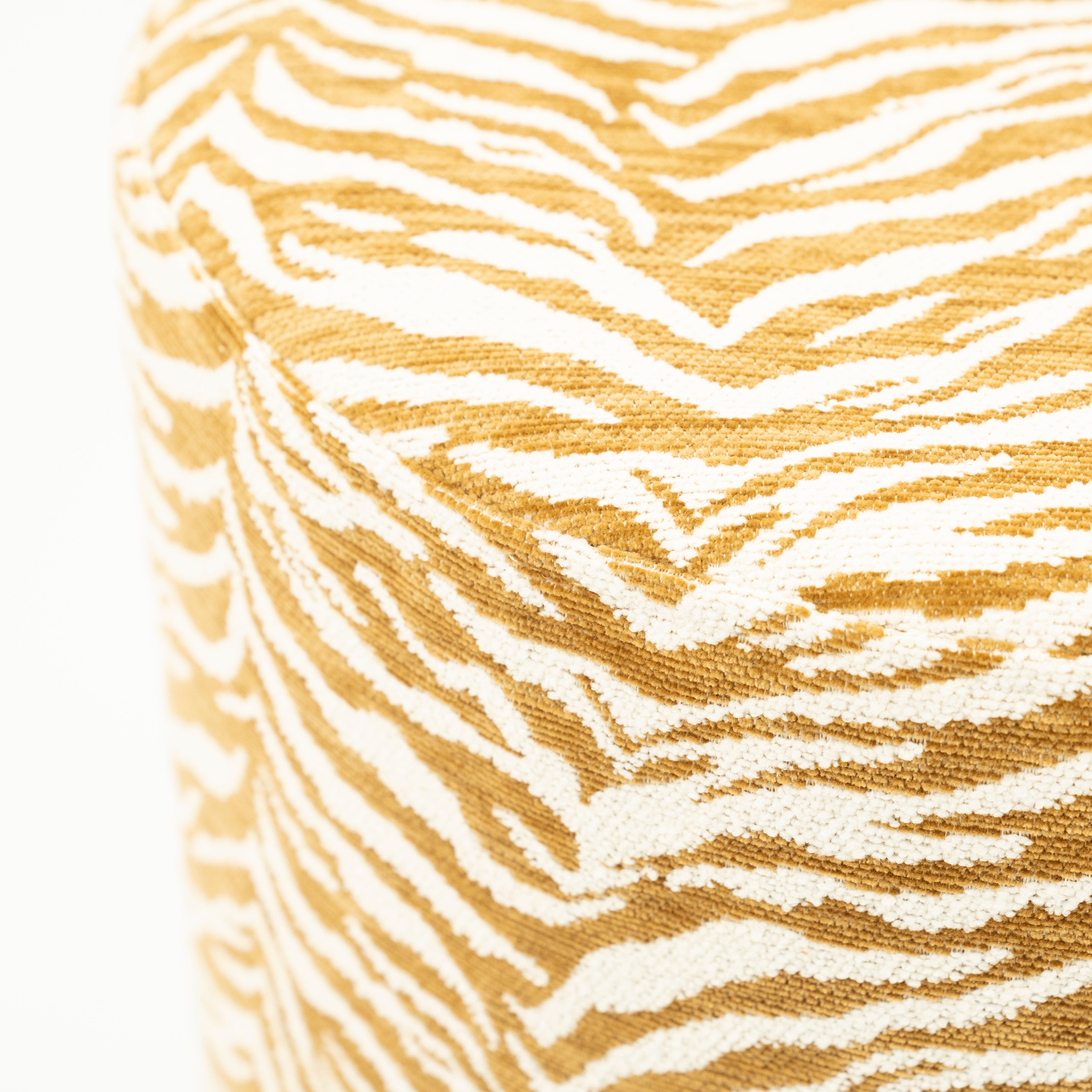Pouf TIGRA senfgelb