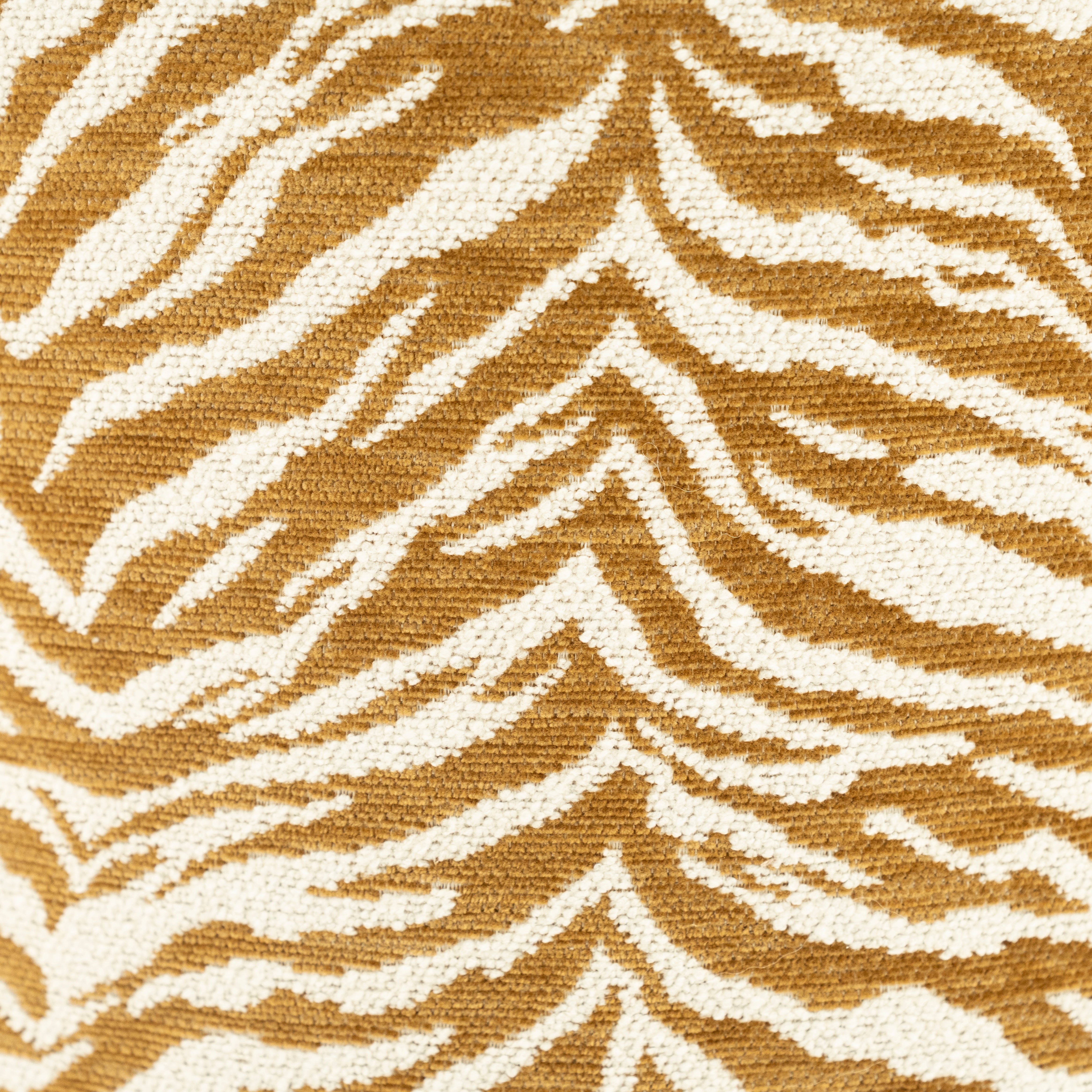 Pouf TIGRA senfgelb