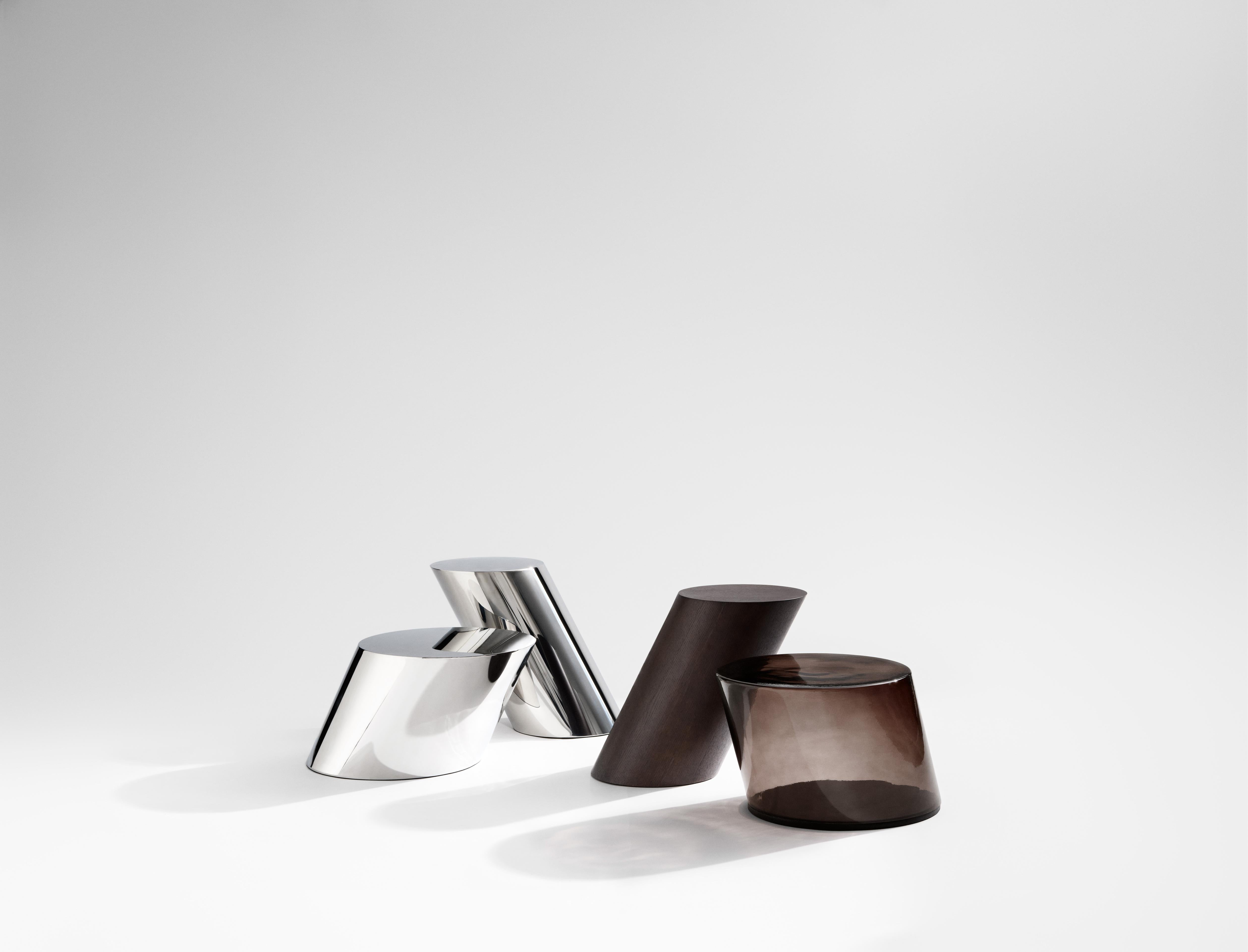 TILT Coffee Table with Smoked Glass