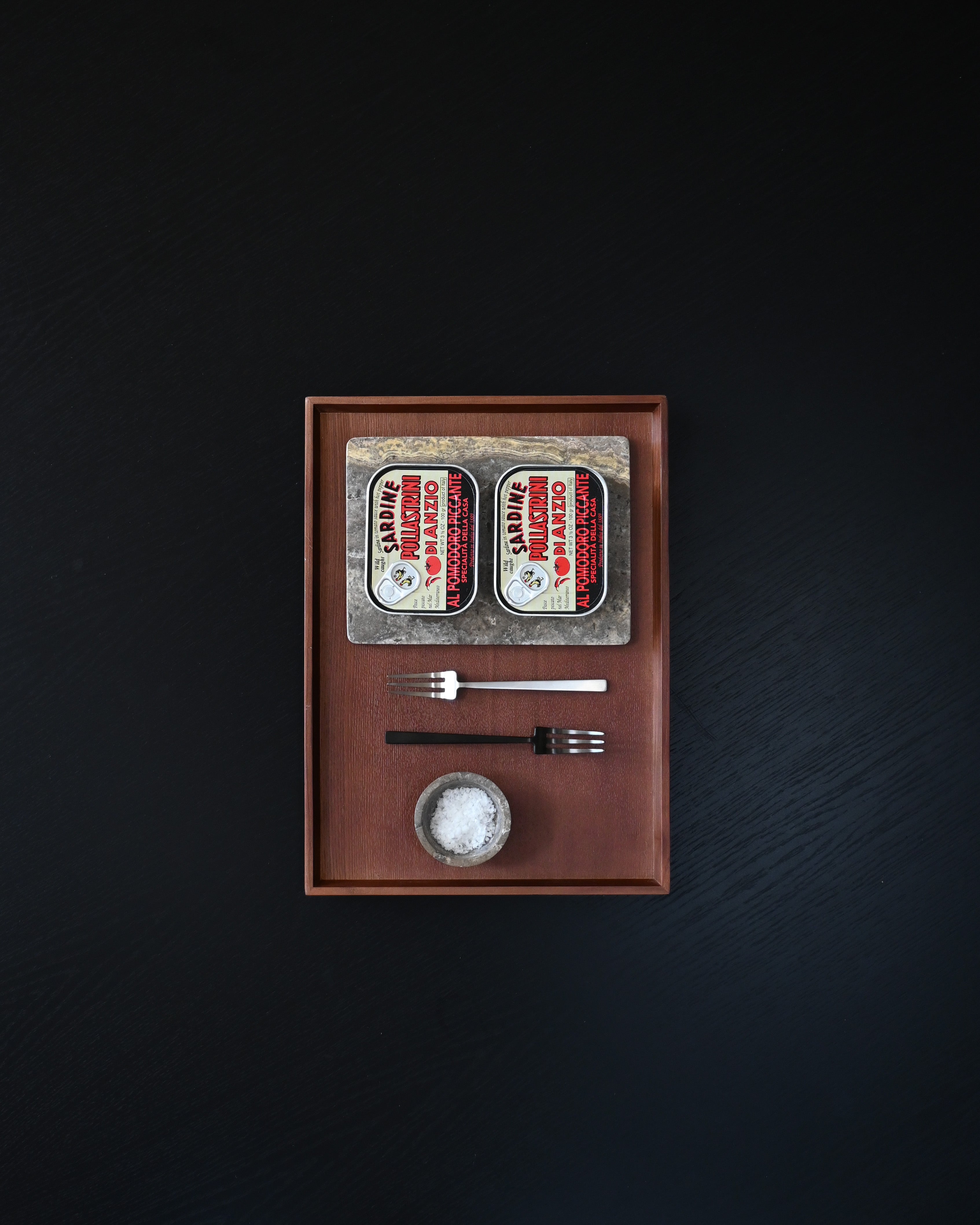 KOGEI black dessert fork set