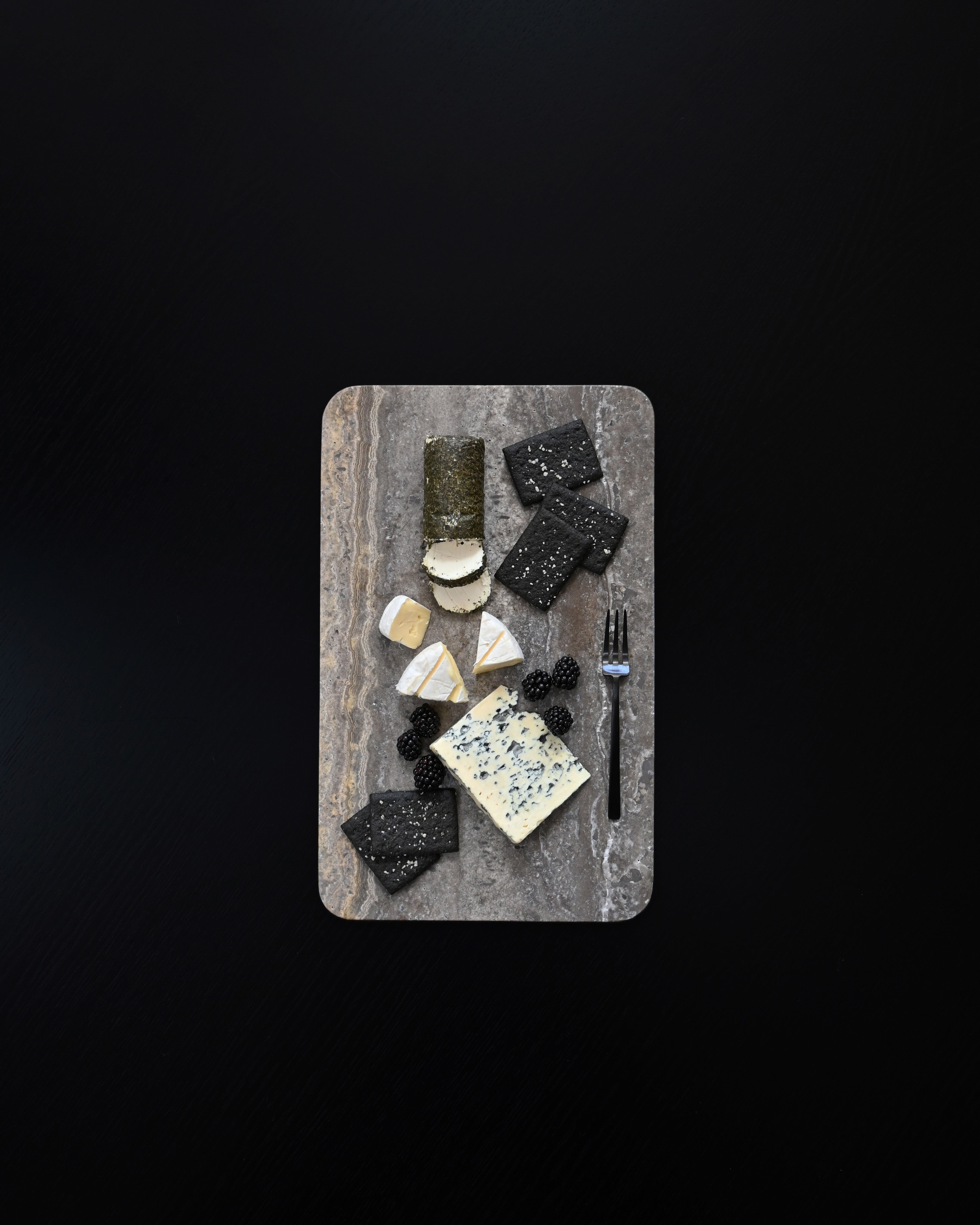 KOGEI black dessert fork set