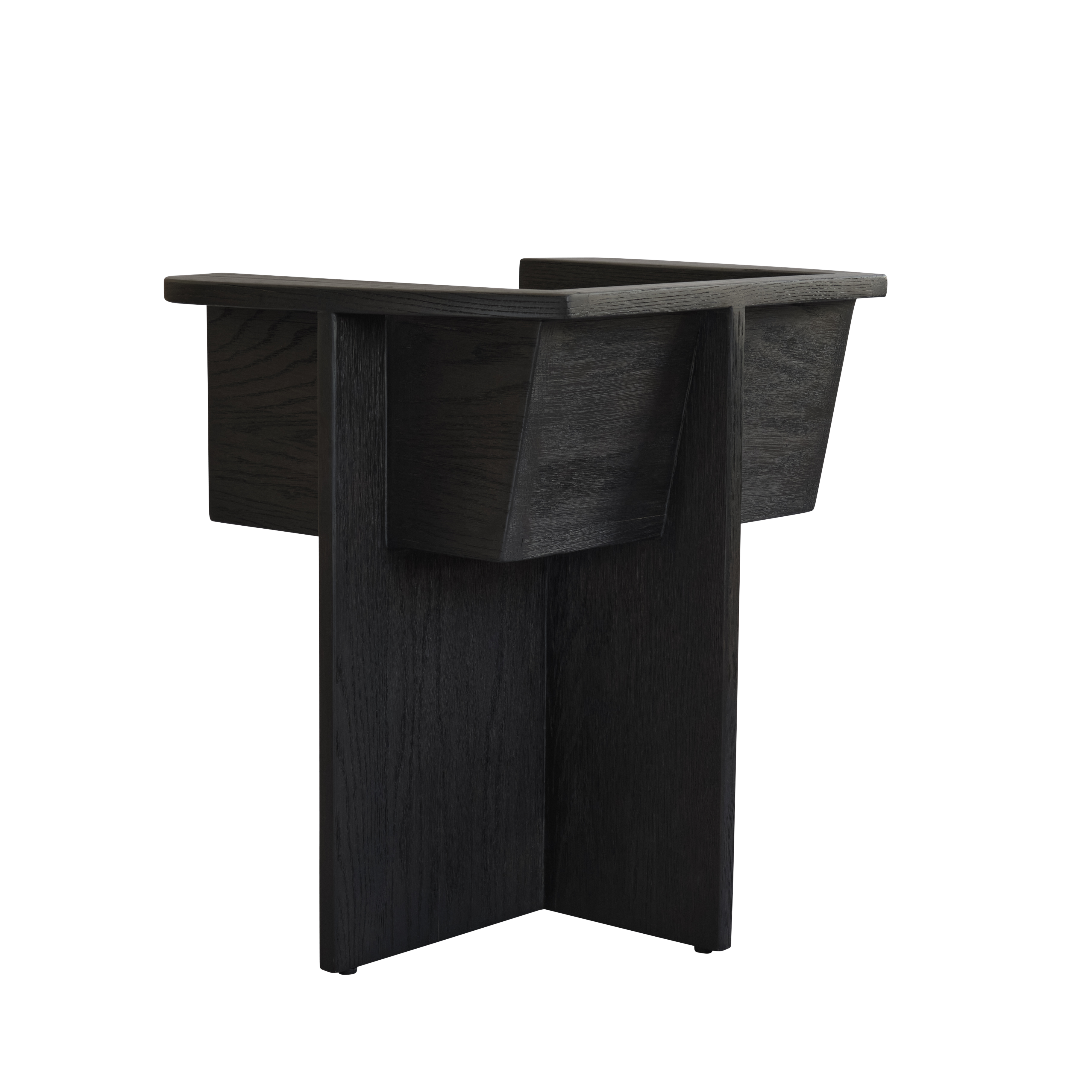 Stuhl BRUTUS schwarz Eiche